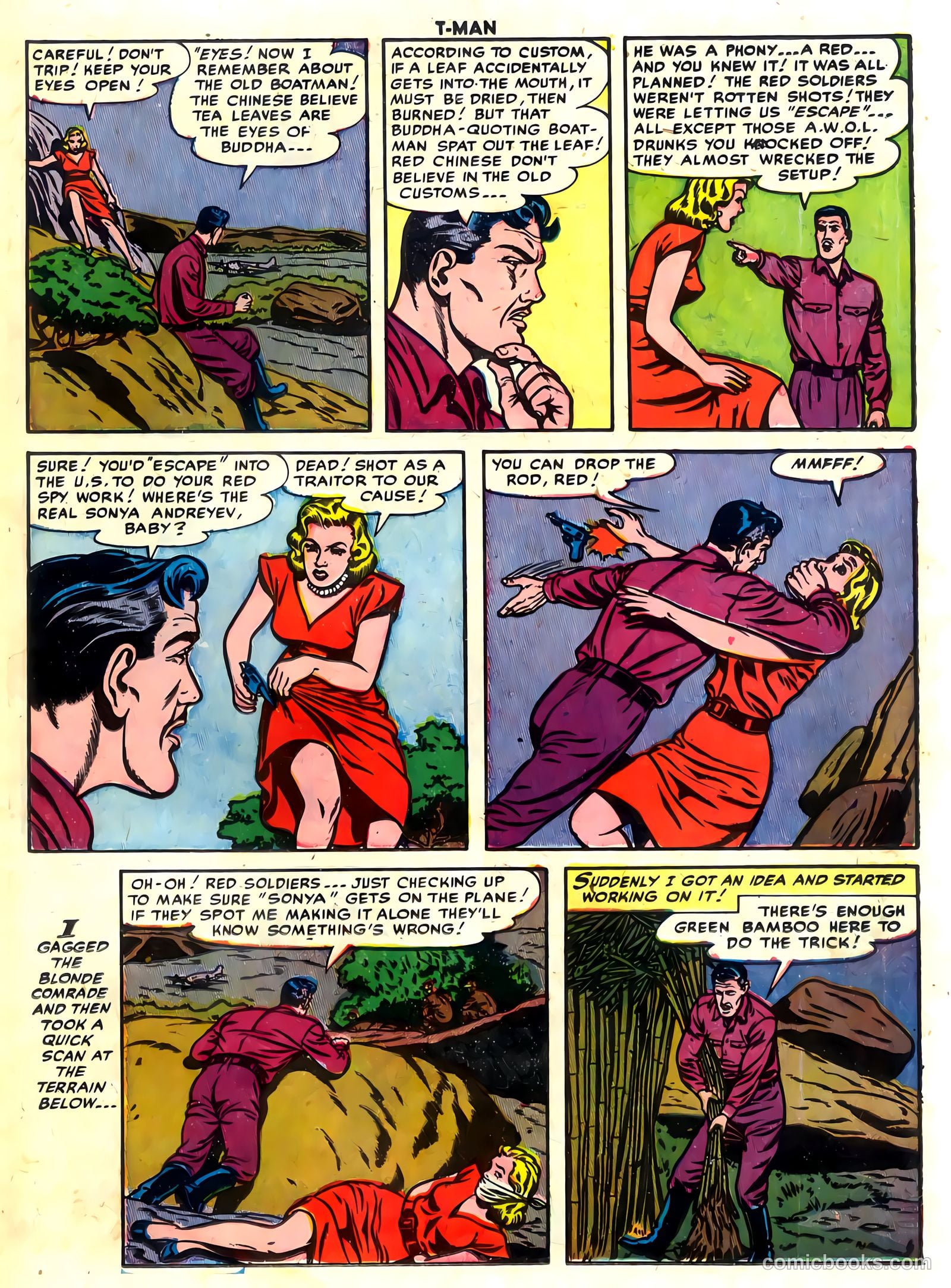 T-Man #6 (1952) — page 23 of 36