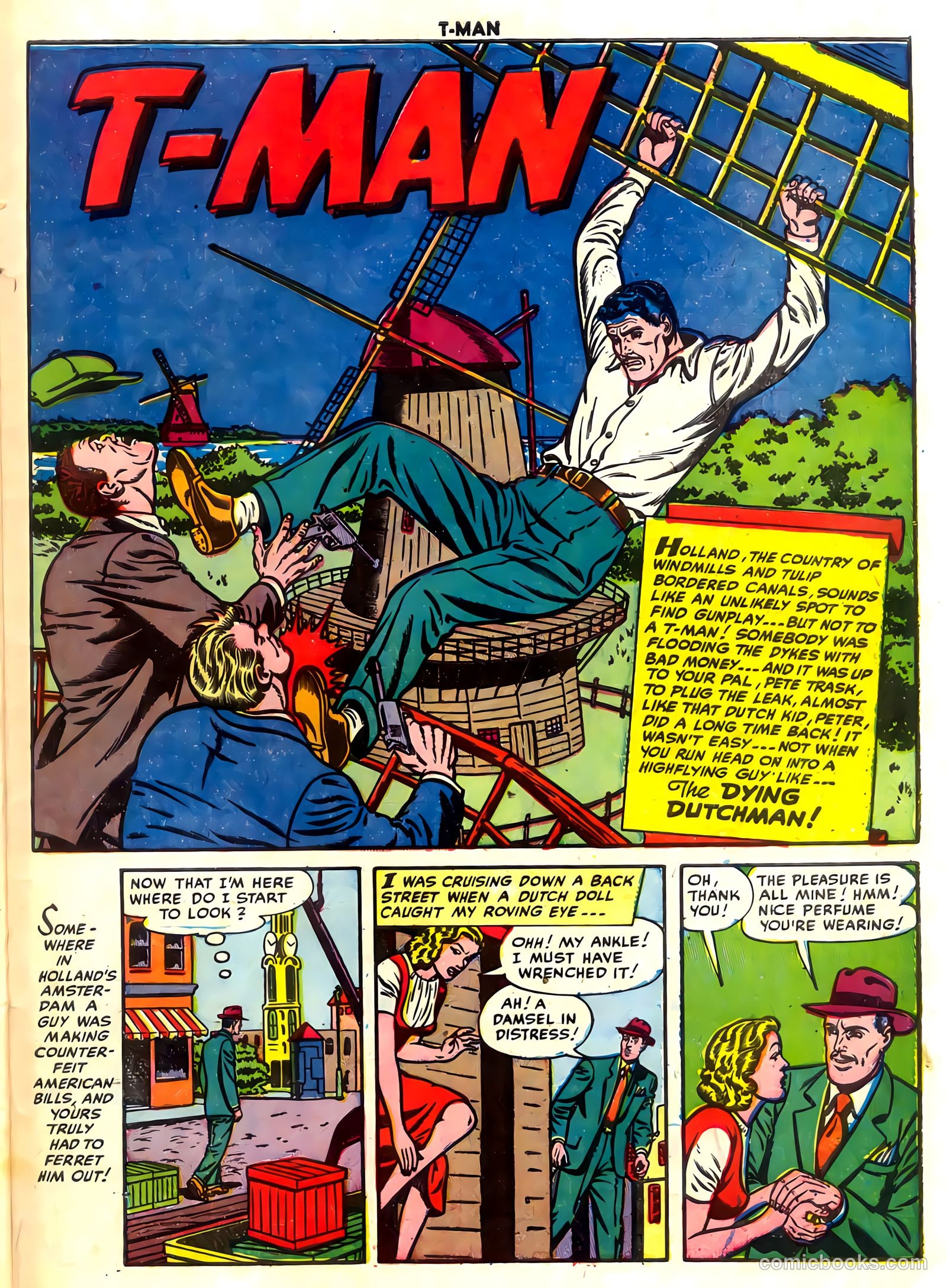 T-Man #6 (1952) — page 27 of 36