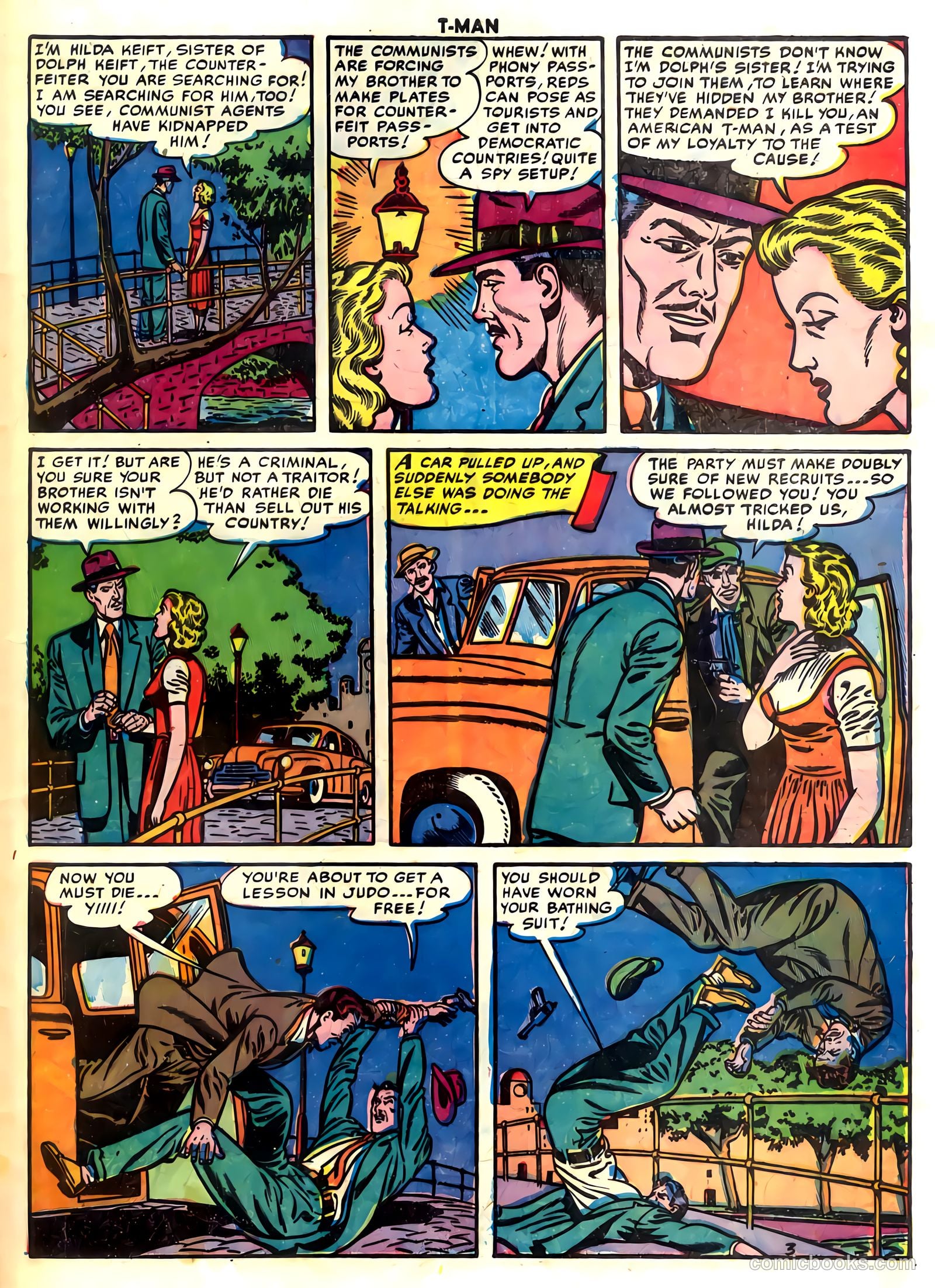 T-Man #6 (1952) — page 29 of 36