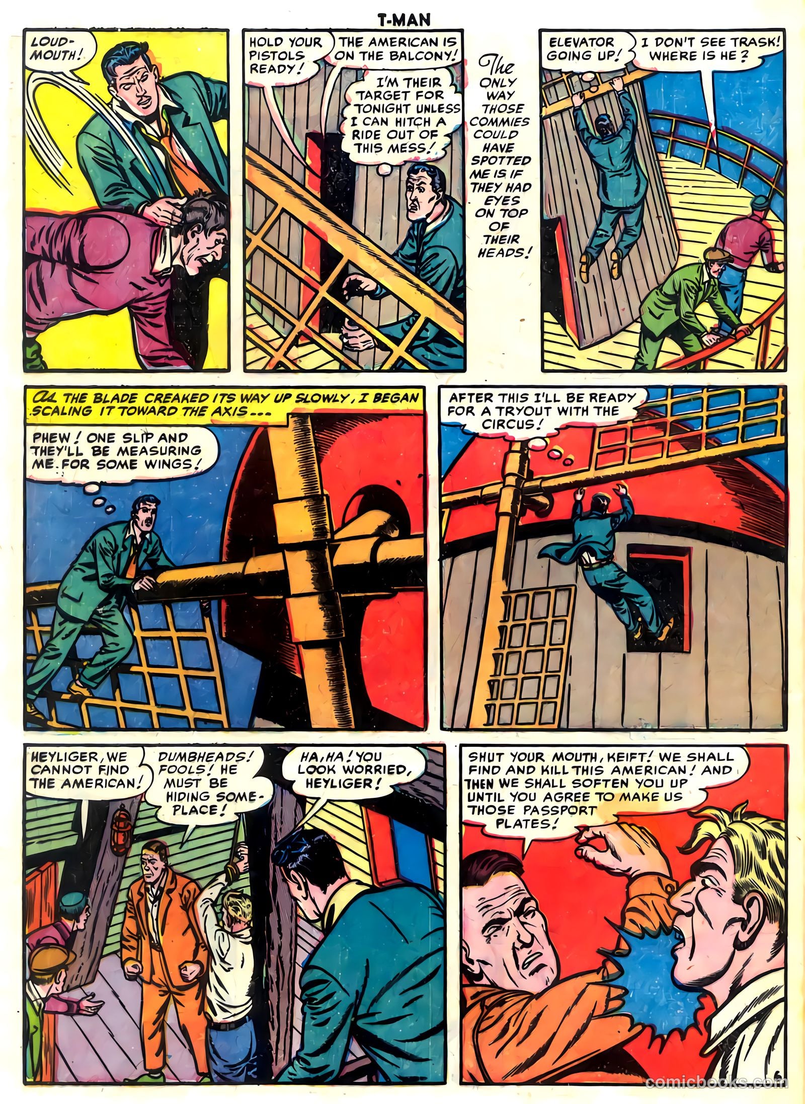 T-Man #6 (1952) — page 32 of 36