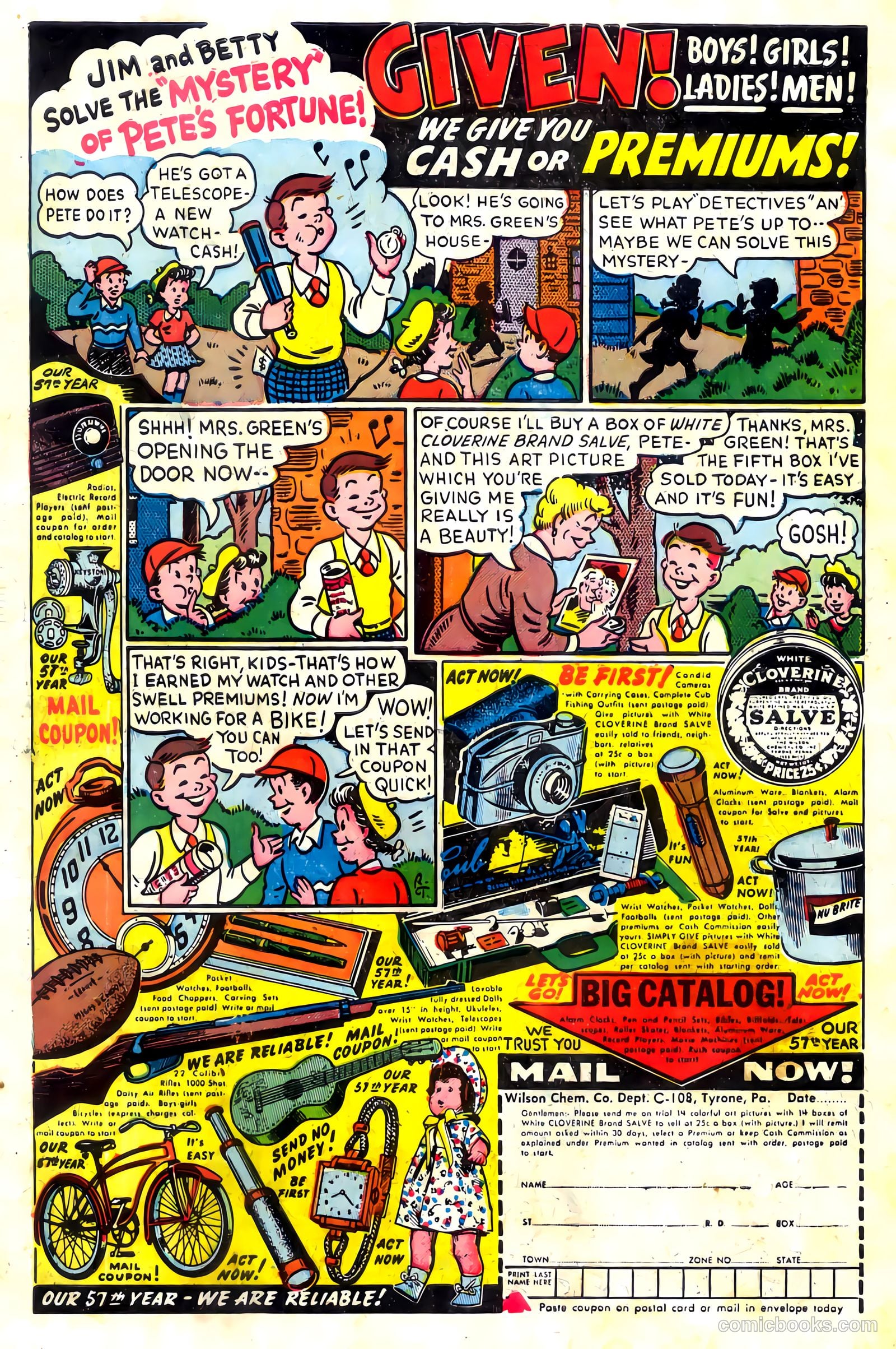 T-Man #6 (1952) — page 34 of 36