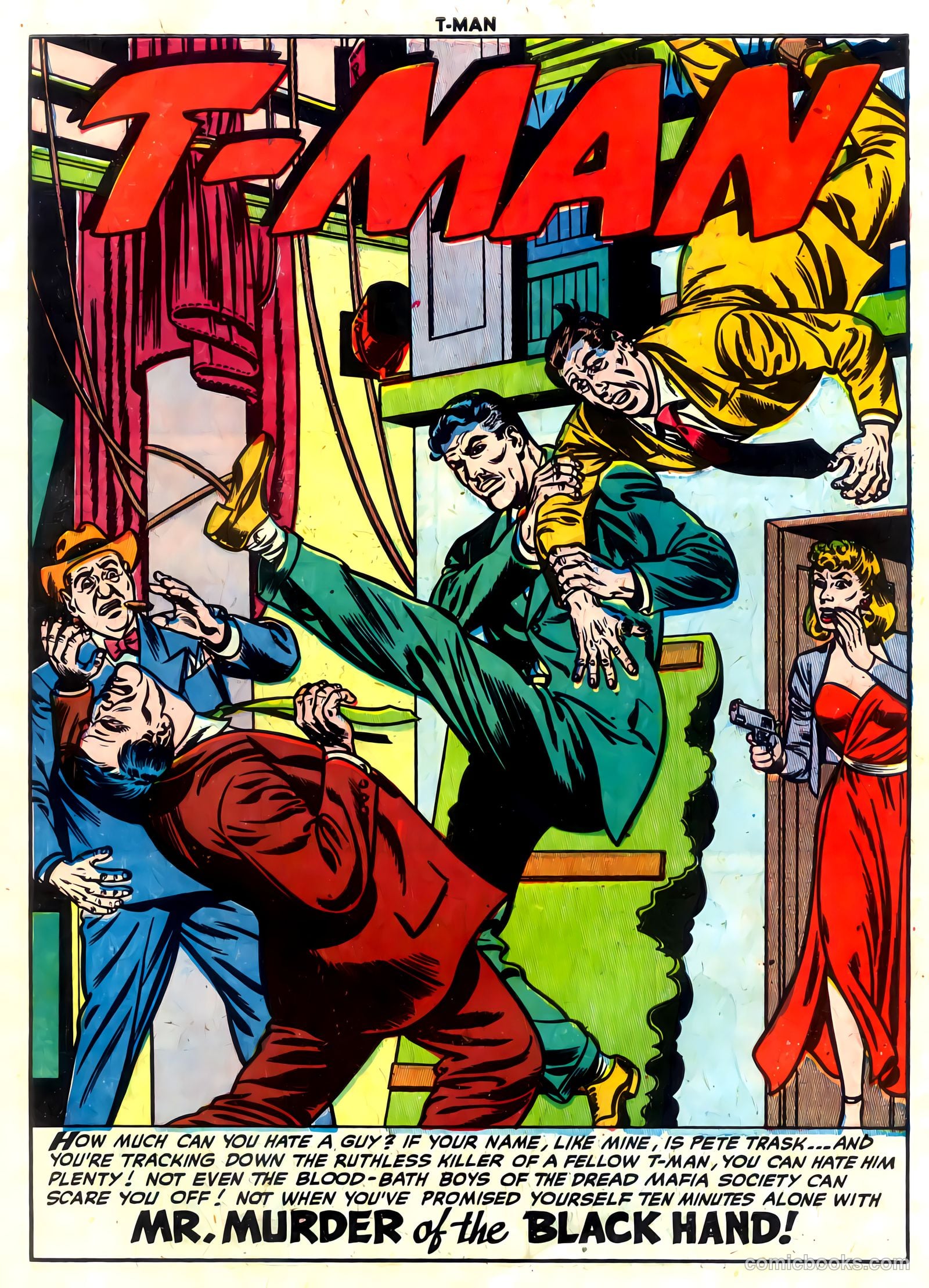 T-Man #7 (1952) — page 3 of 36