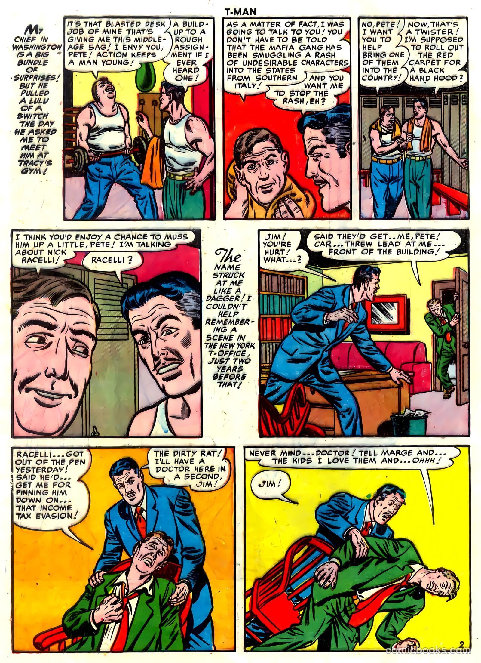 T-Man #7 (1952) — page 4 of 36