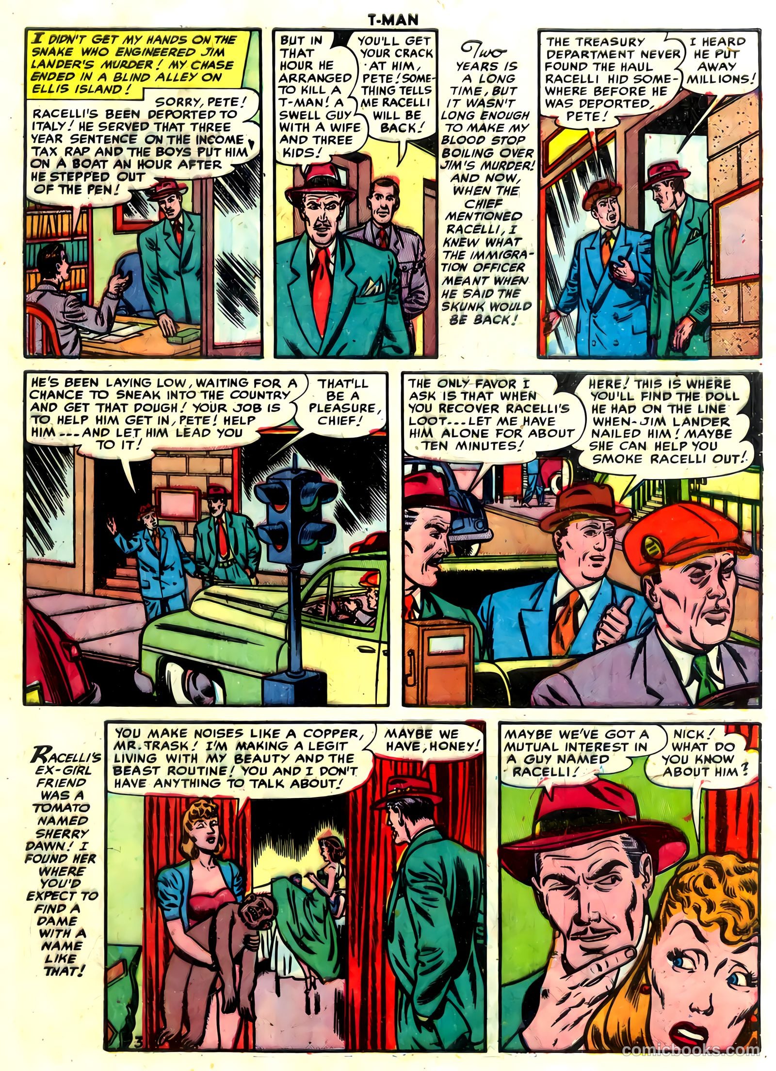 T-Man #7 (1952) — page 5 of 36