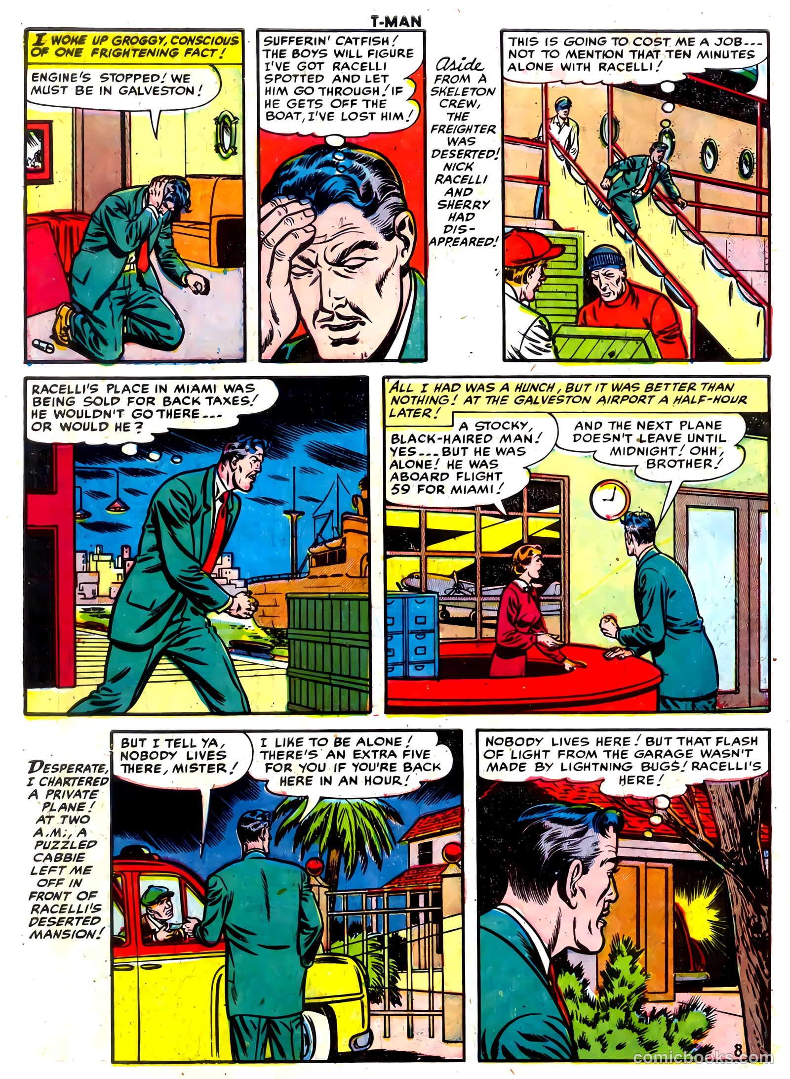 T-Man #7 (1952) — page 10 of 36