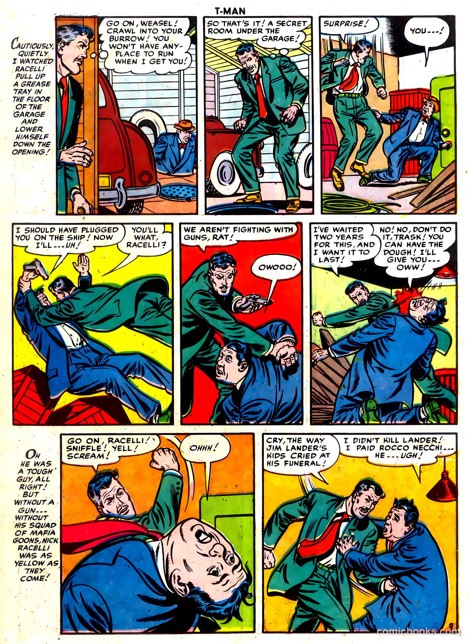 T-Man #7 (1952) — page 11 of 36