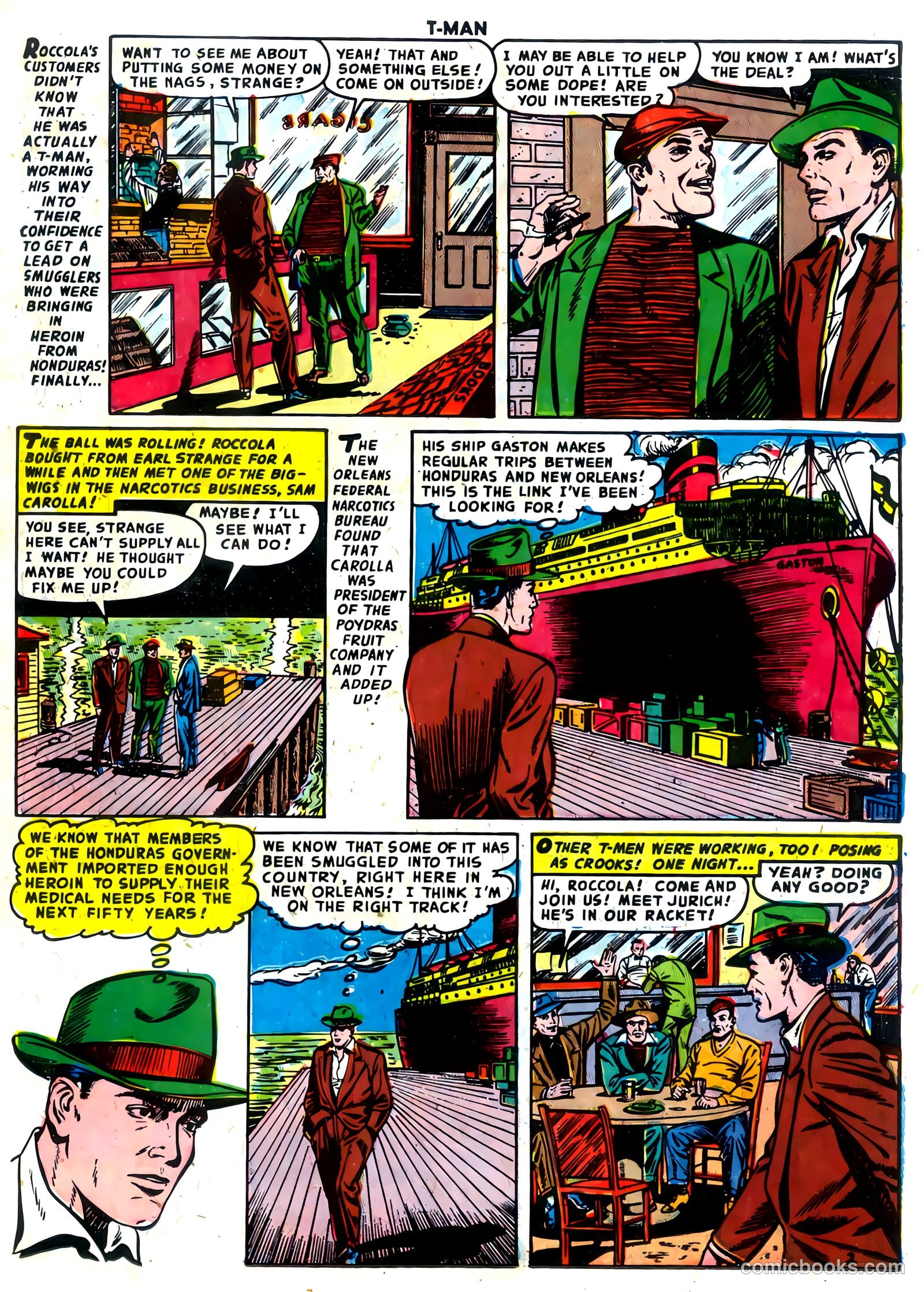 T-Man #7 (1952) — page 15 of 36