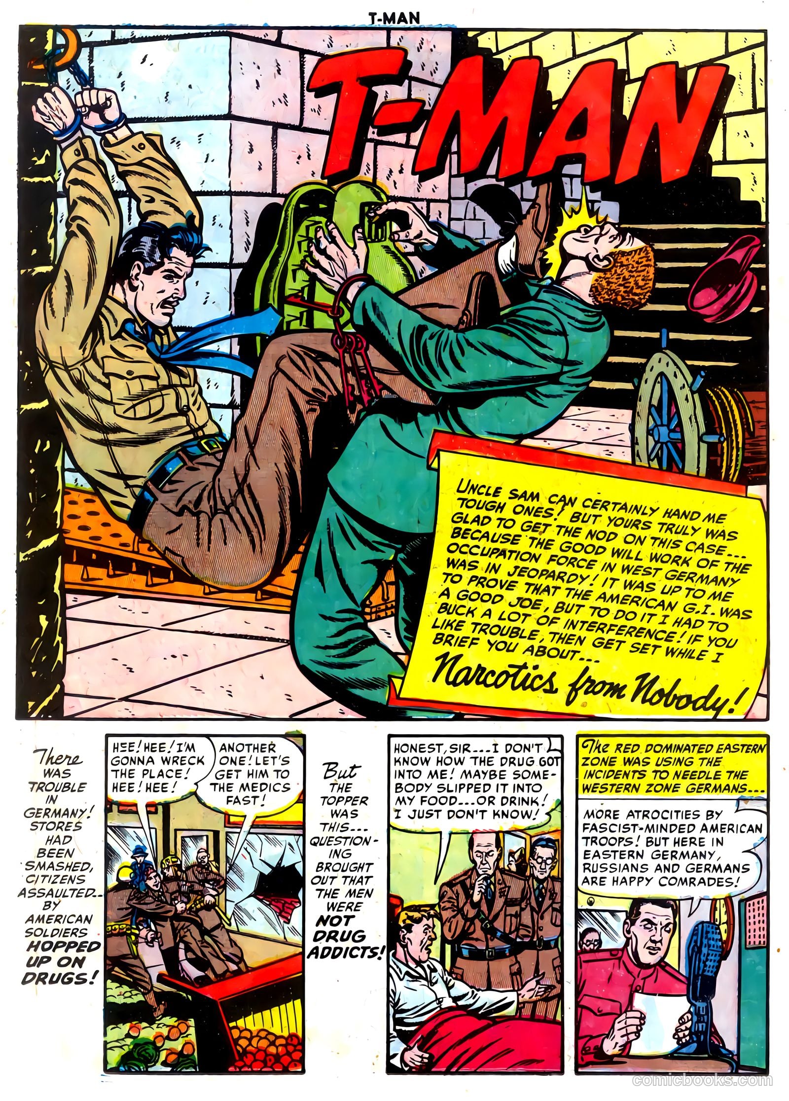 T-Man #7 (1952) — page 18 of 36