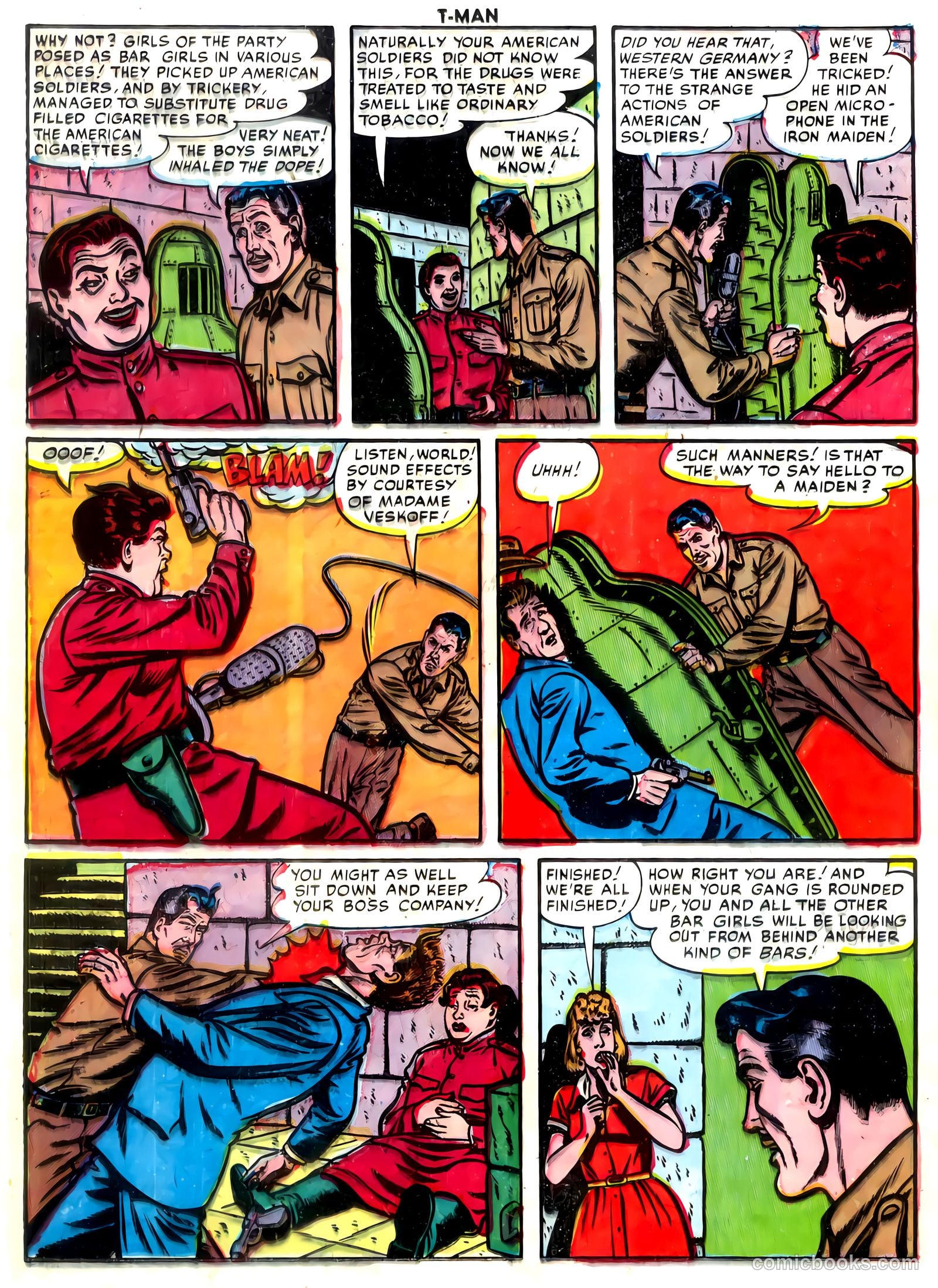 T-Man #7 (1952) — page 24 of 36