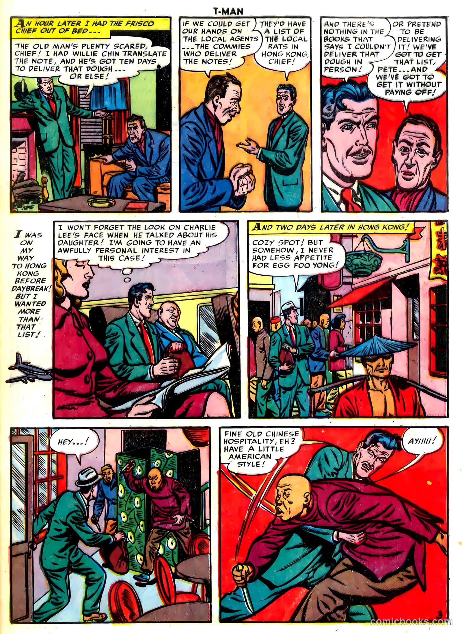 T-Man #7 (1952) — page 29 of 36
