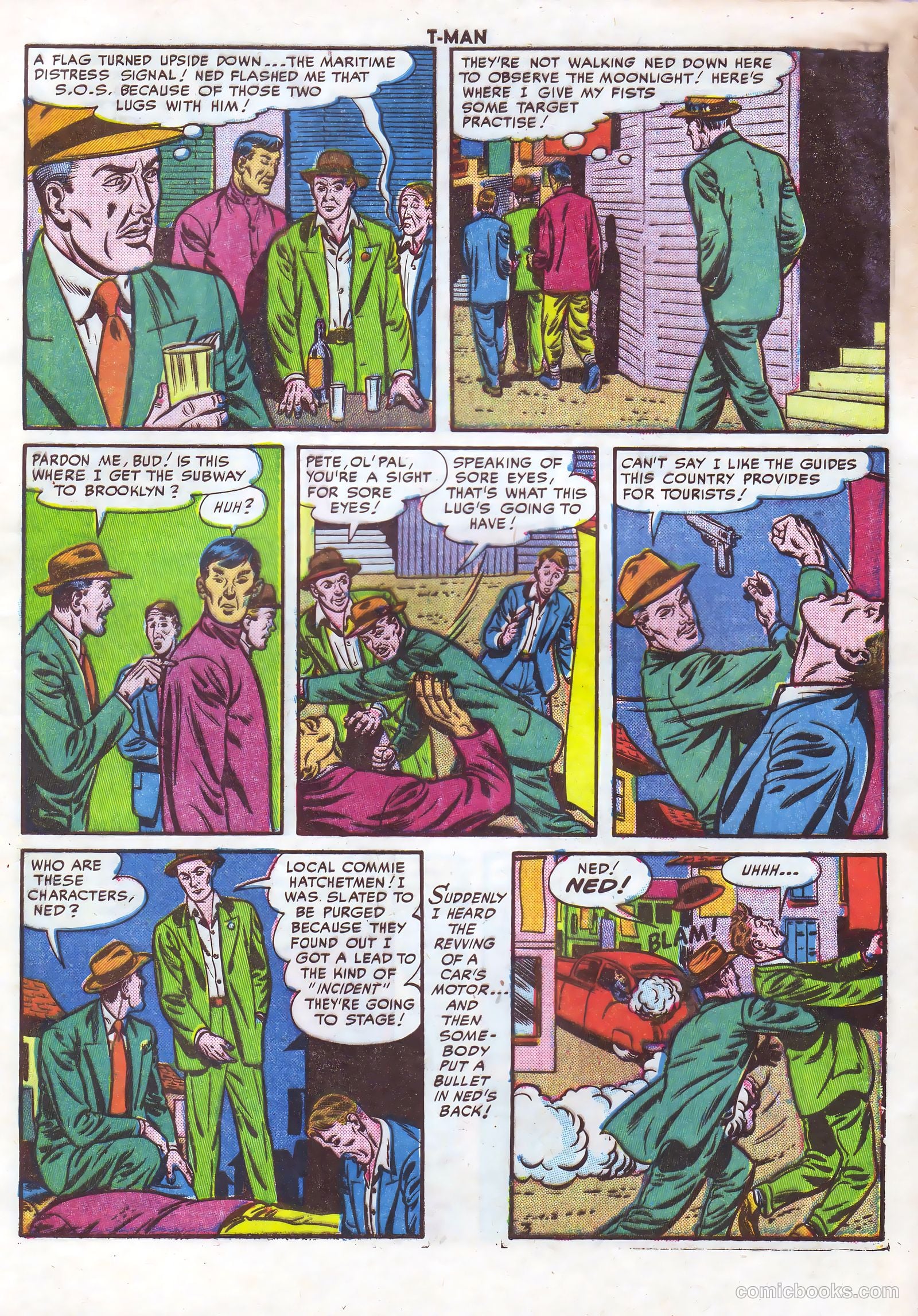 T-Man #8 (1952) — page 5 of 36