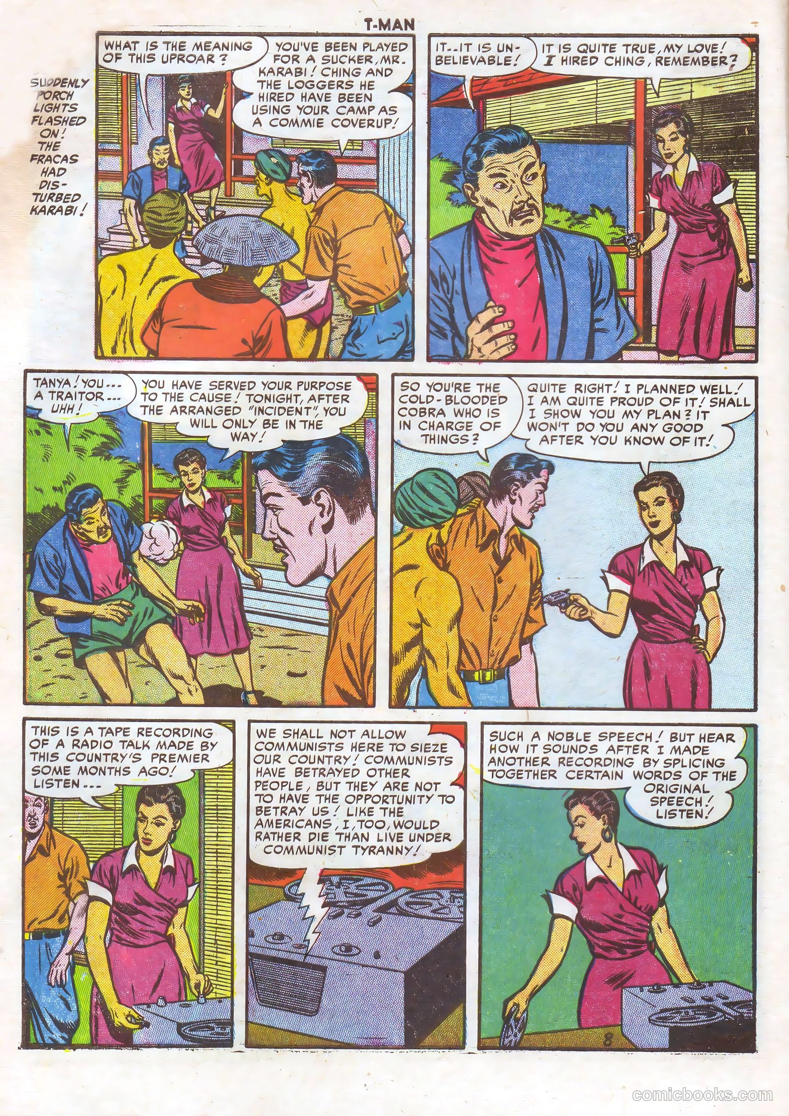T-Man #8 (1952) — page 10 of 36