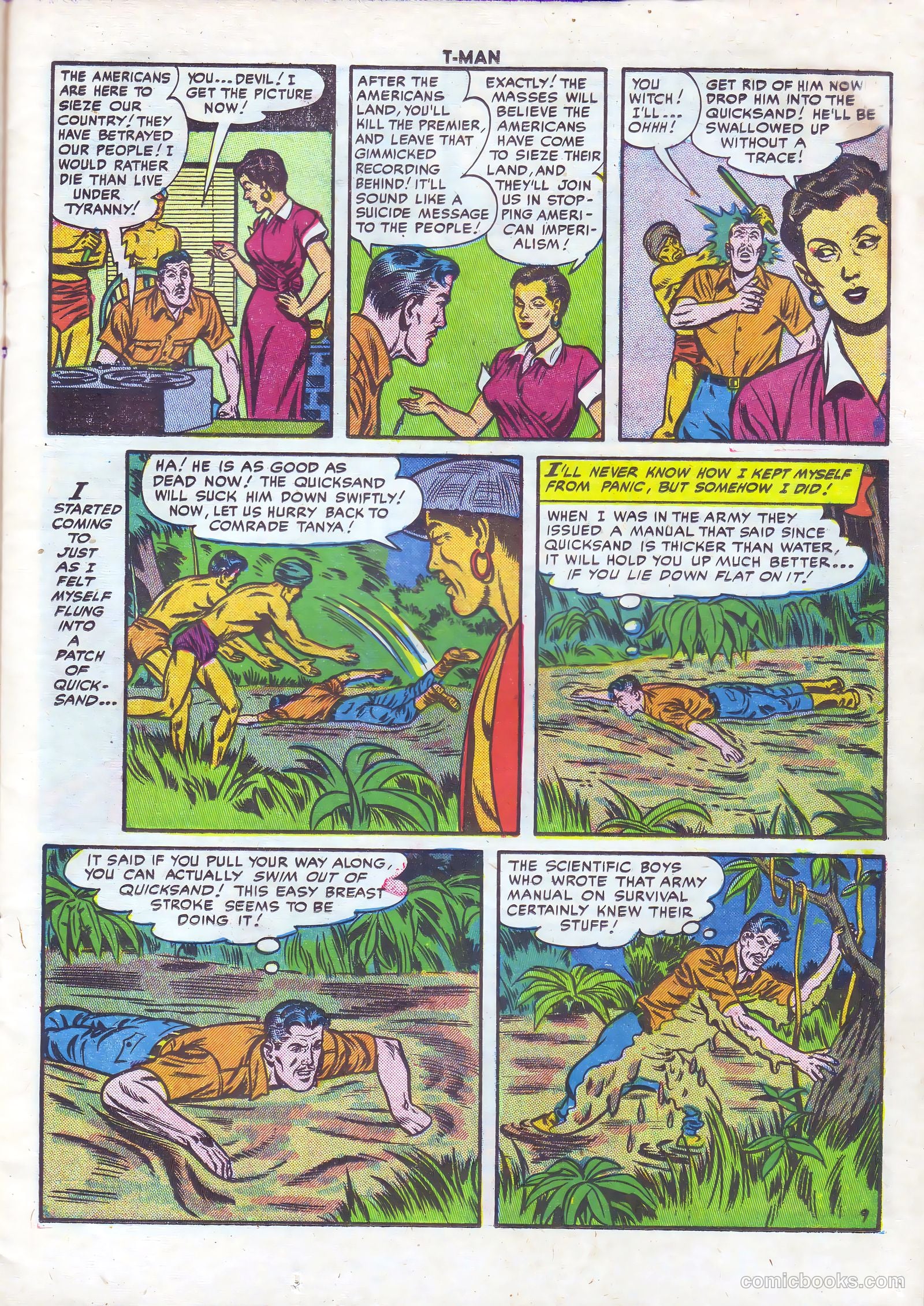 T-Man #8 (1952) — page 11 of 36