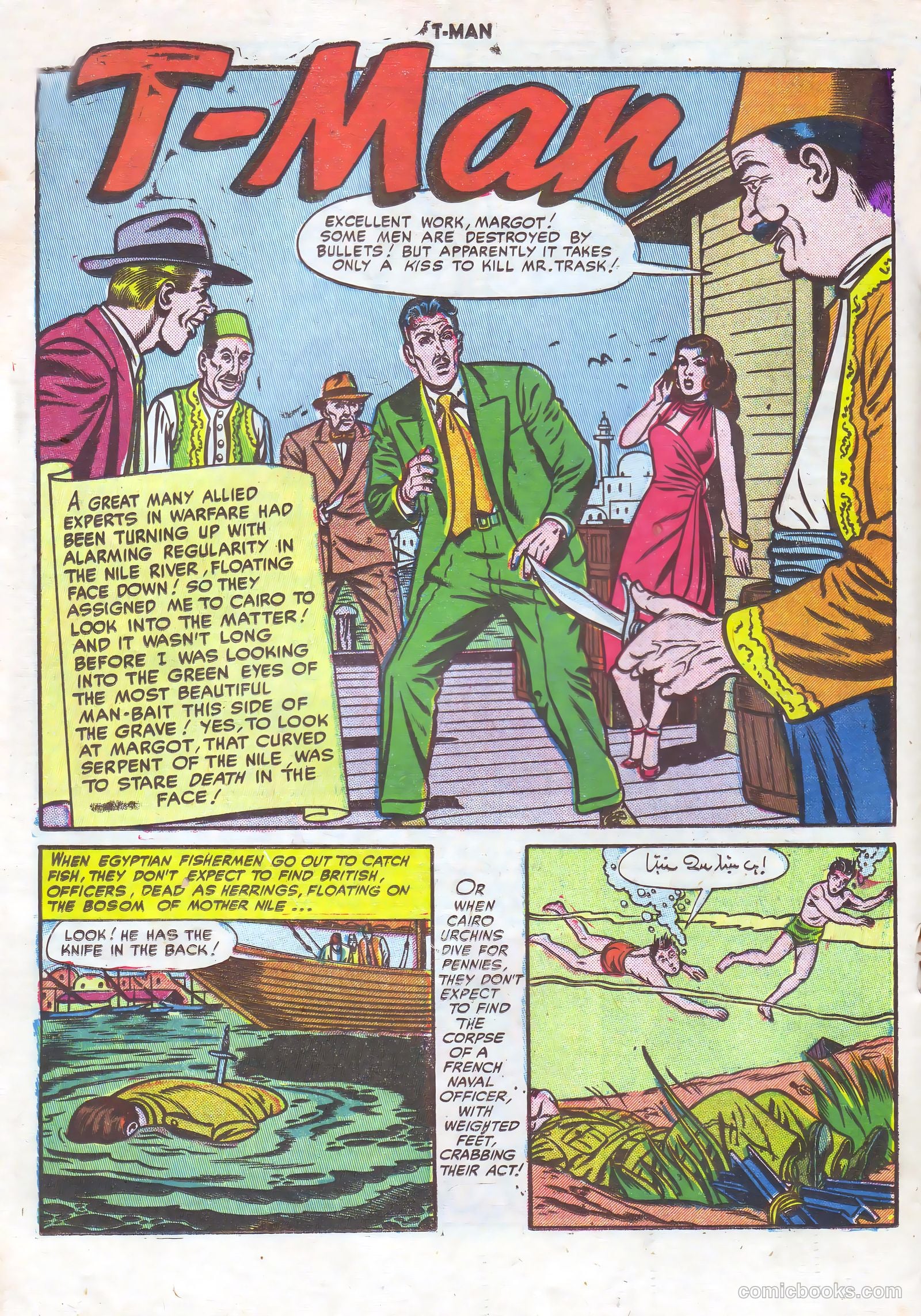 T-Man #8 (1952) — page 18 of 36