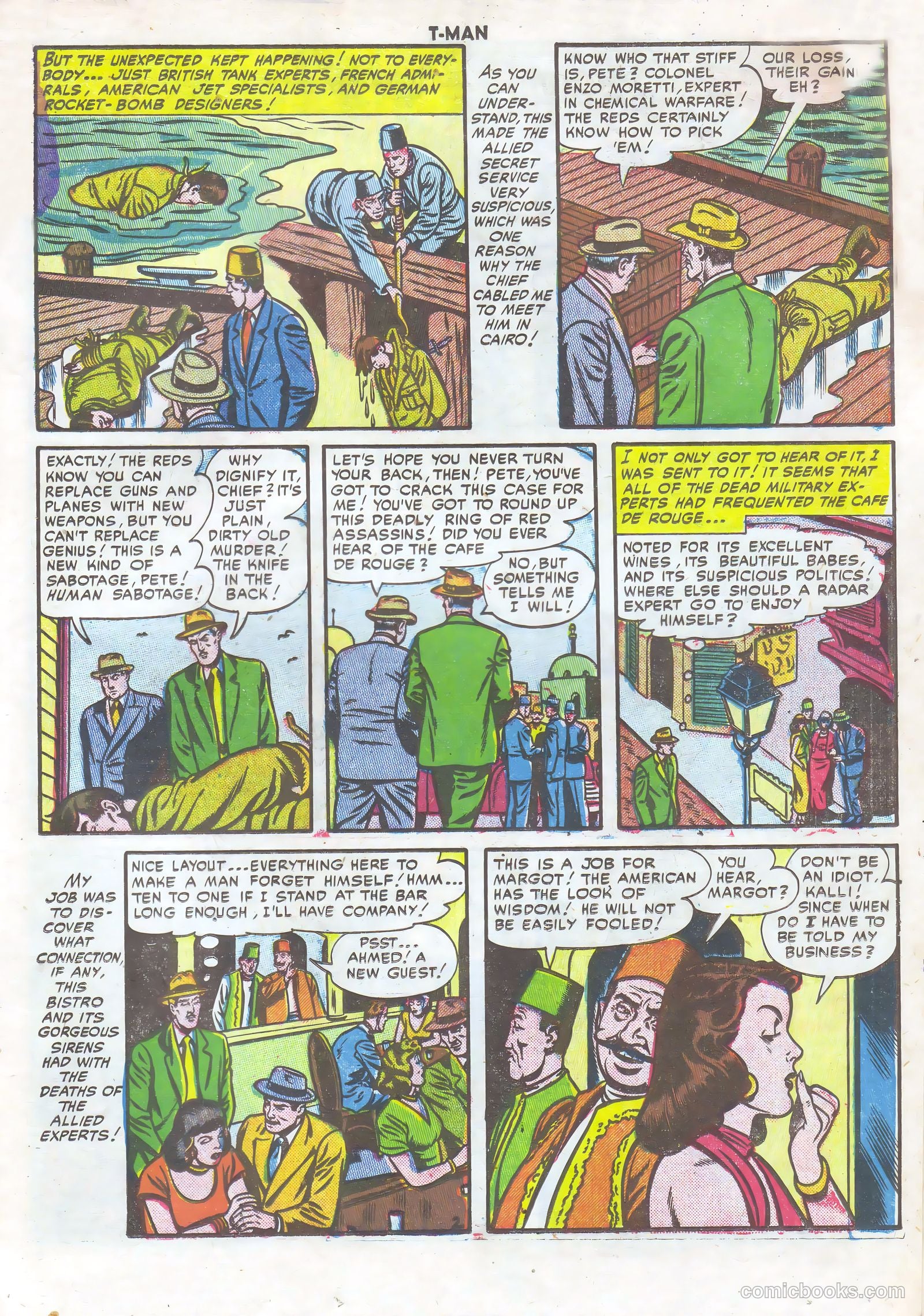 T-Man #8 (1952) — page 19 of 36