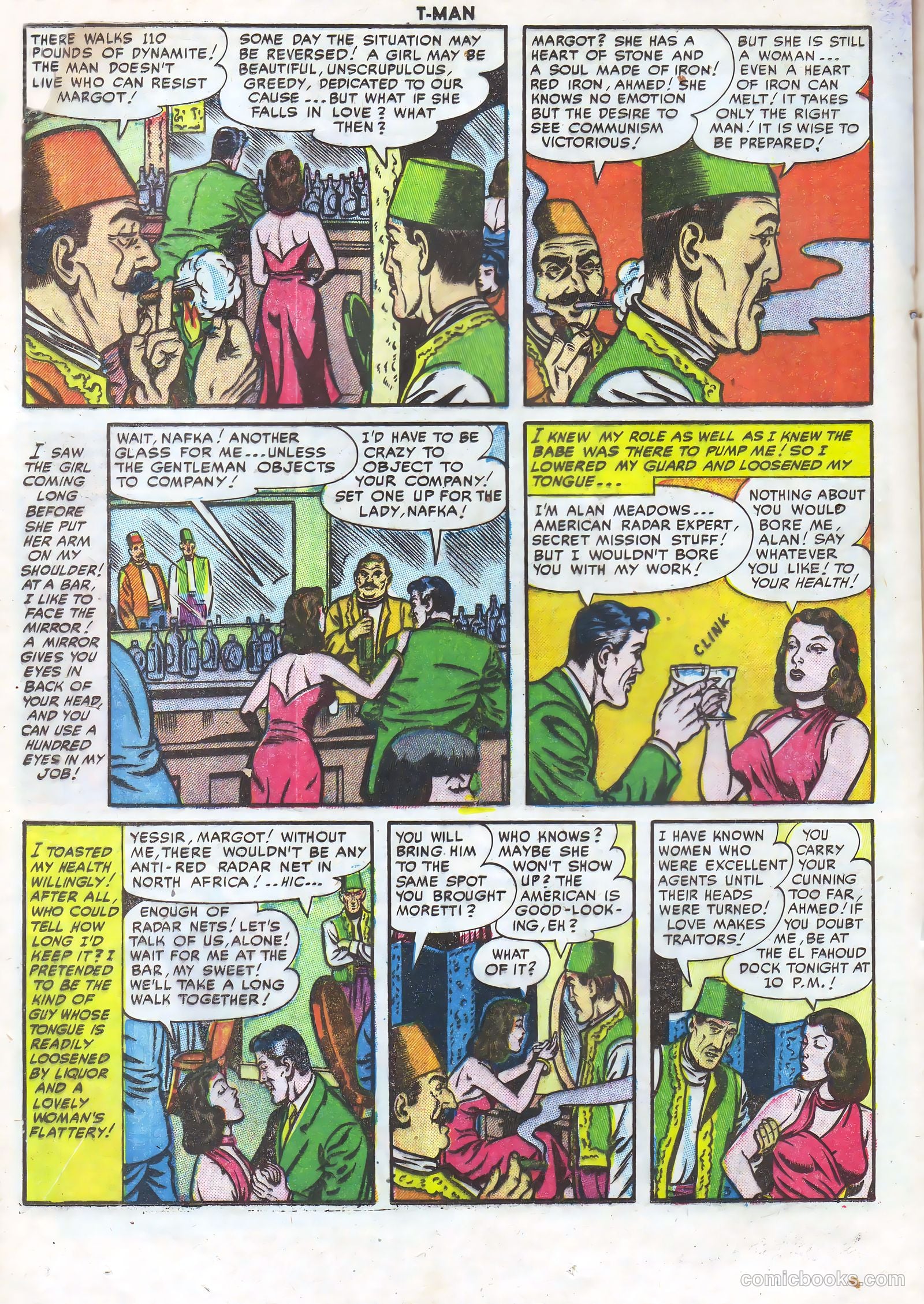 T-Man #8 (1952) — page 20 of 36