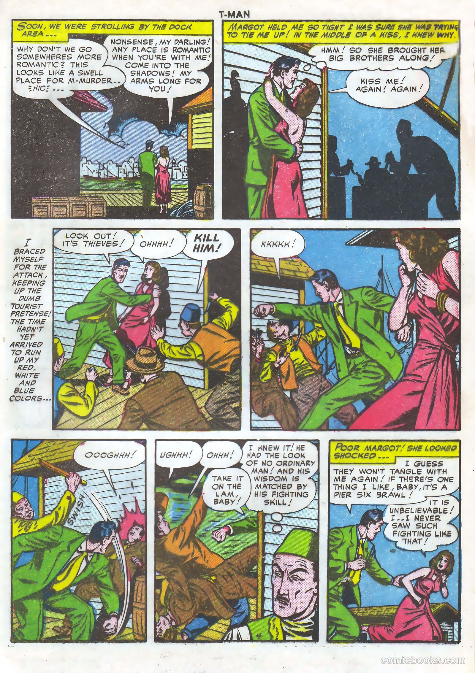 T-Man #8 (1952) — page 21 of 36