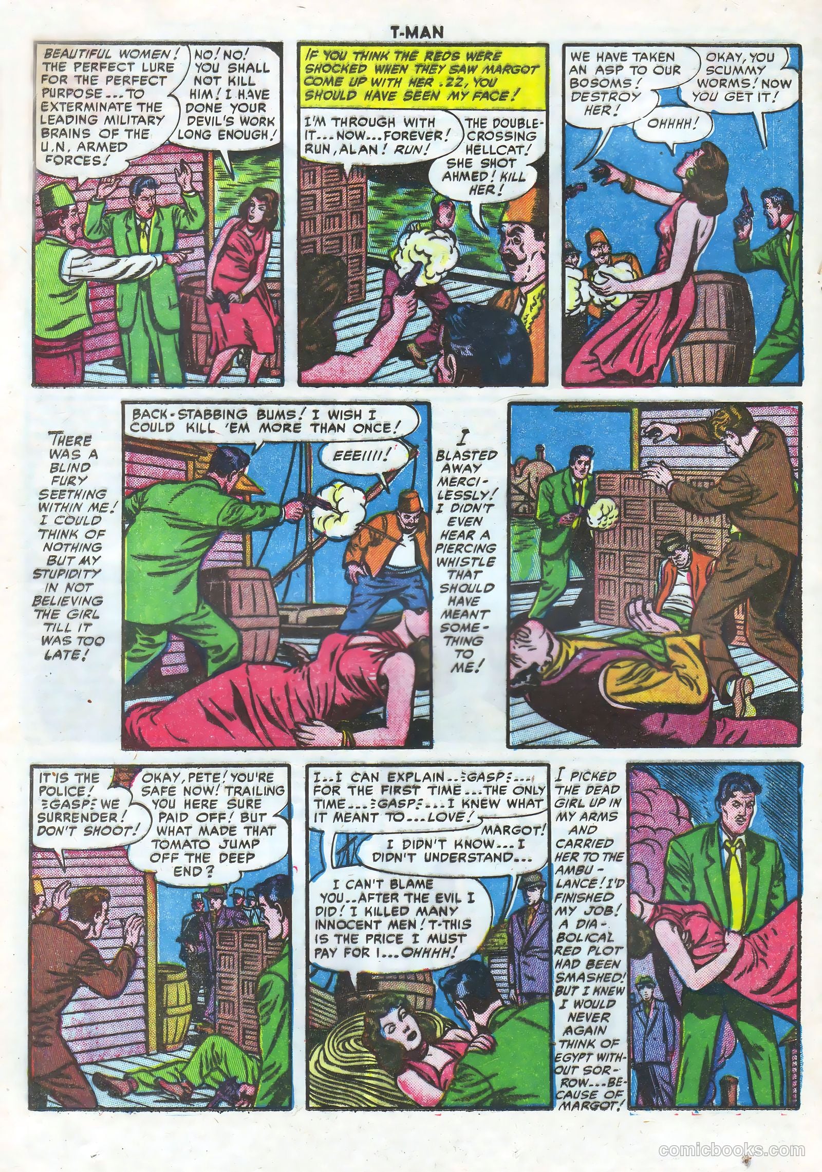 T-Man #8 (1952) — page 24 of 36