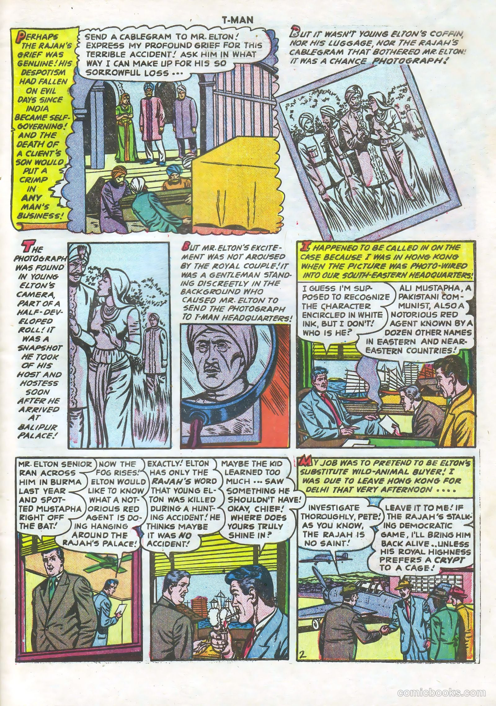 T-Man #8 (1952) — page 27 of 36