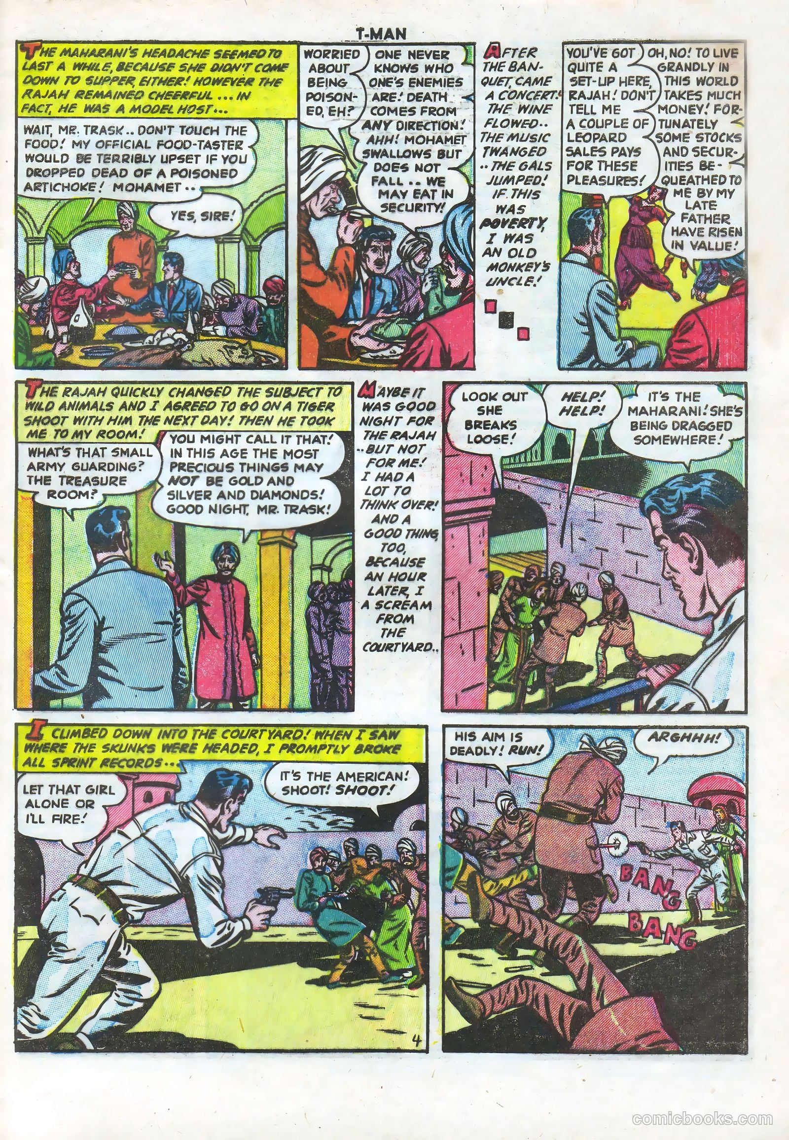 T-Man #8 (1952) — page 29 of 36