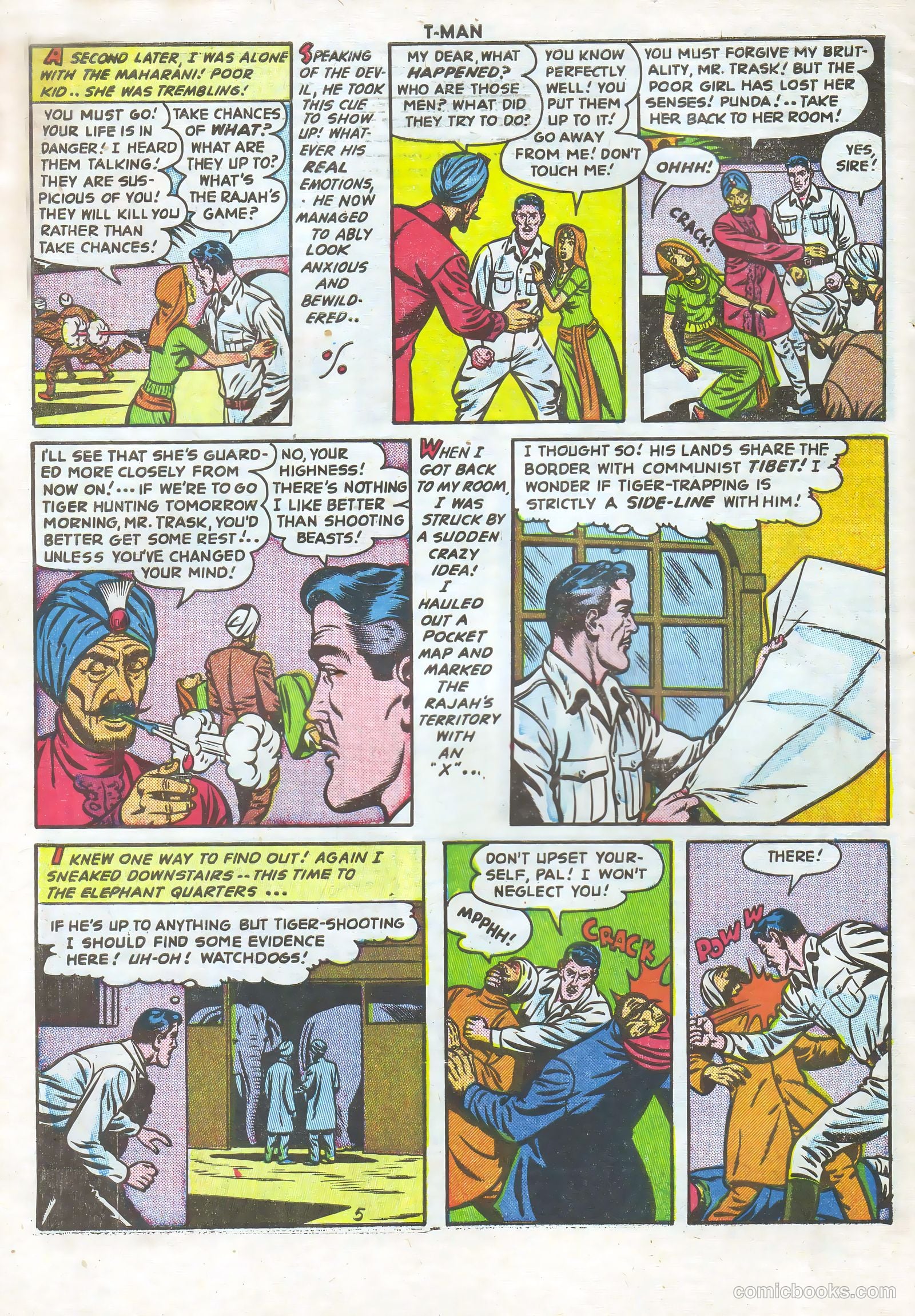 T-Man #8 (1952) — page 30 of 36