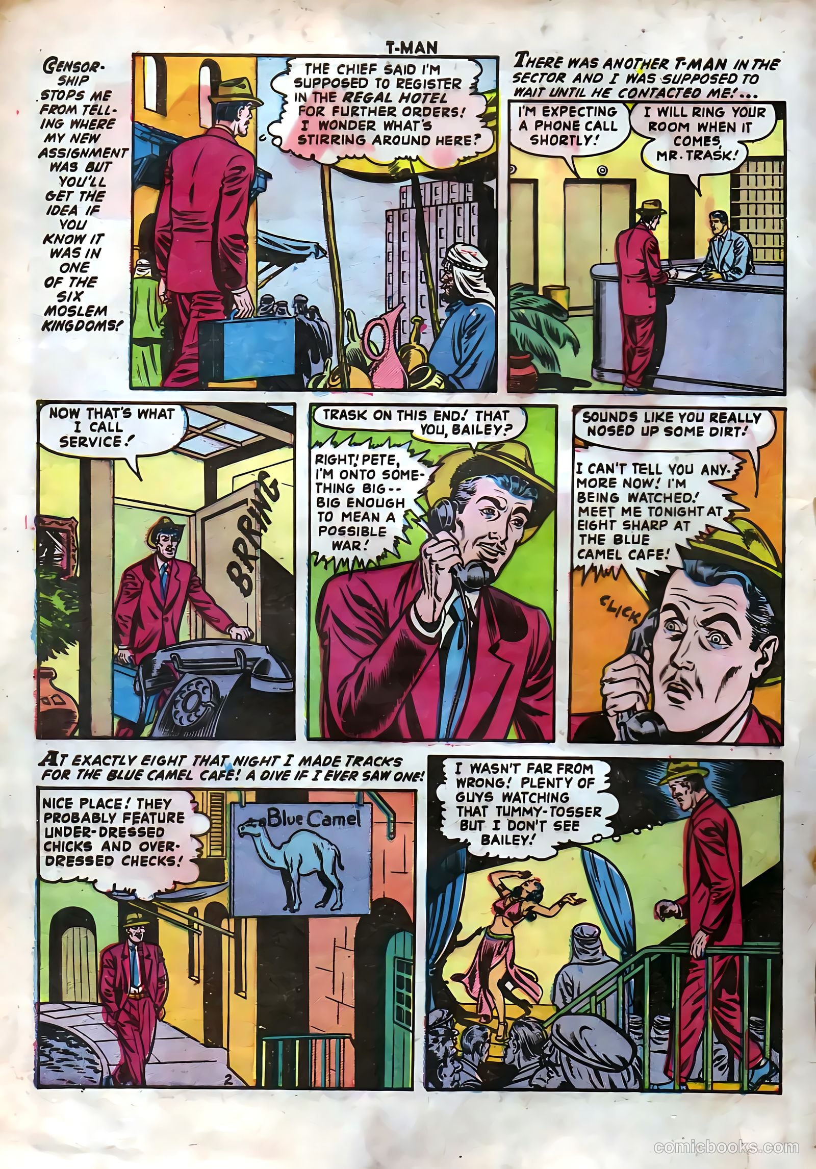 T-Man #9 (1953) — page 4 of 36