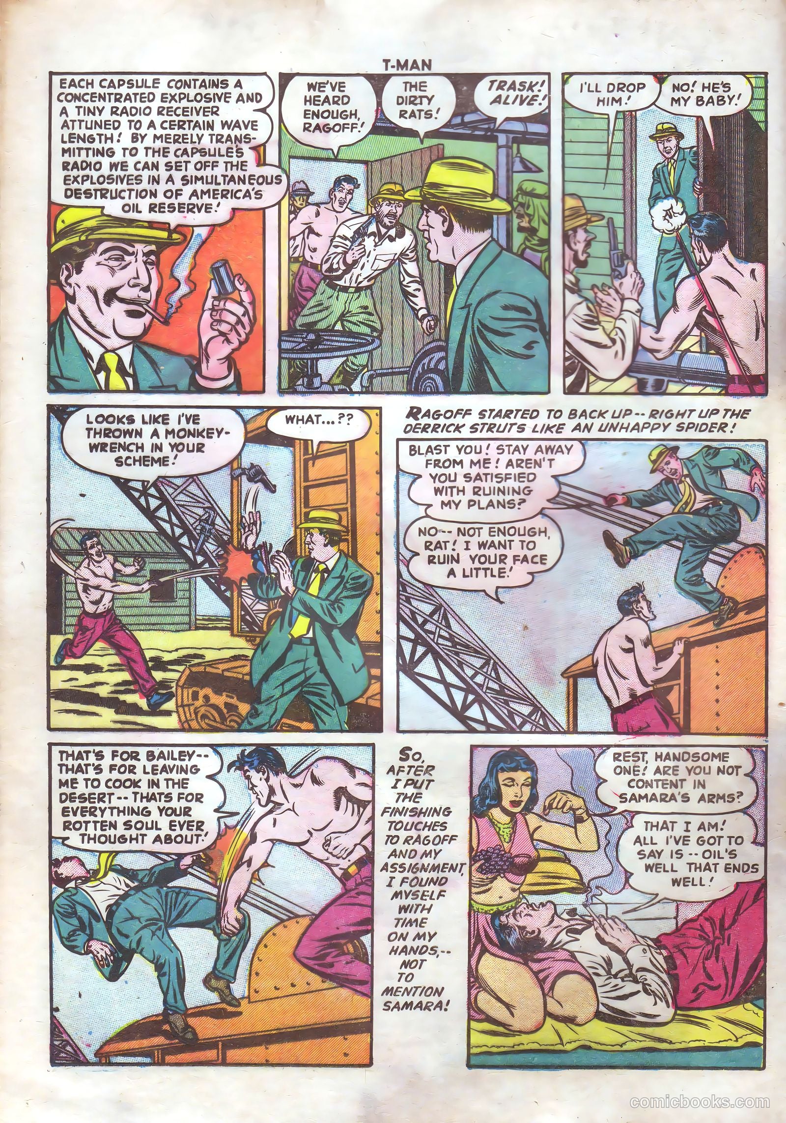 T-Man #9 (1953) — page 12 of 36