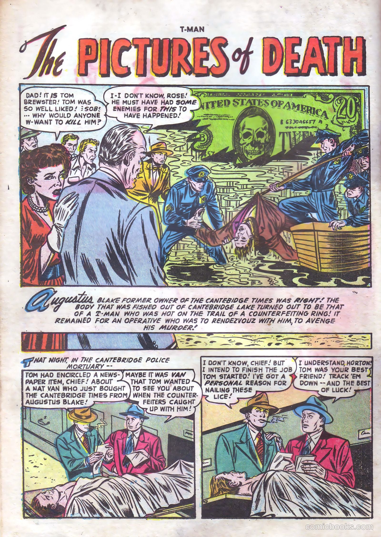 T-Man #9 (1953) — page 14 of 36