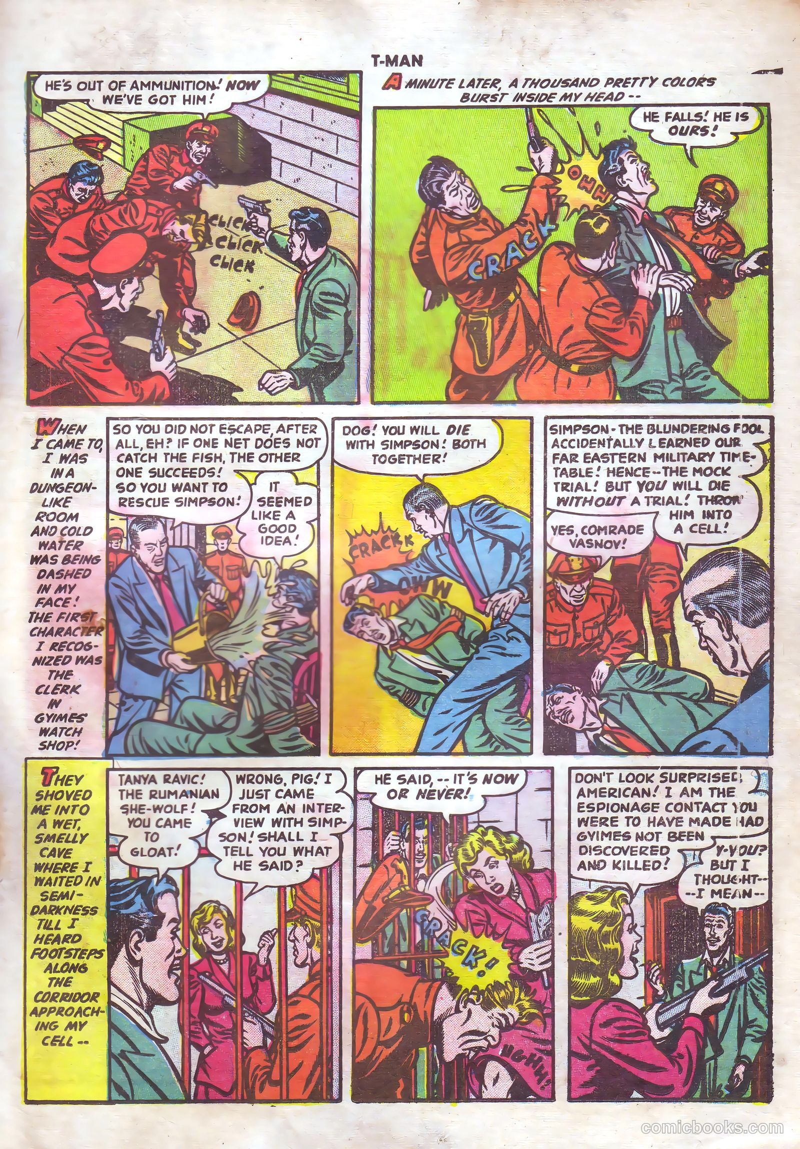 T-Man #9 (1953) — page 23 of 36