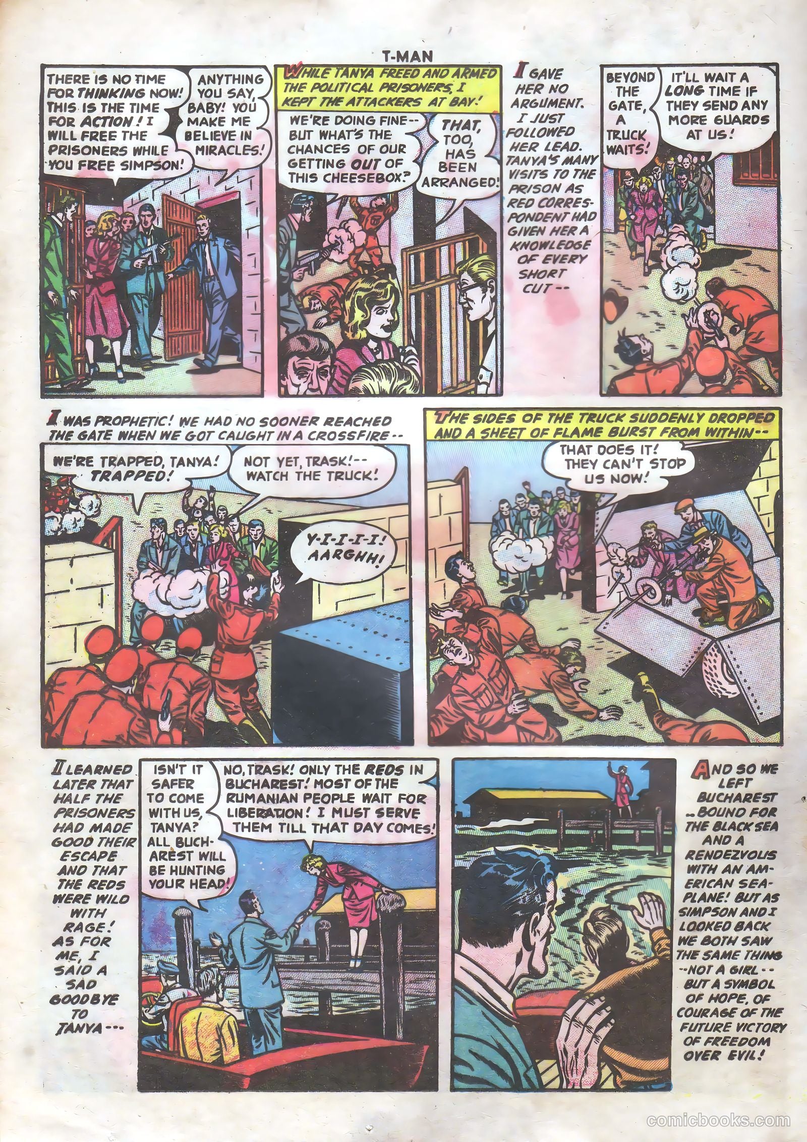 T-Man #9 (1953) — page 24 of 36