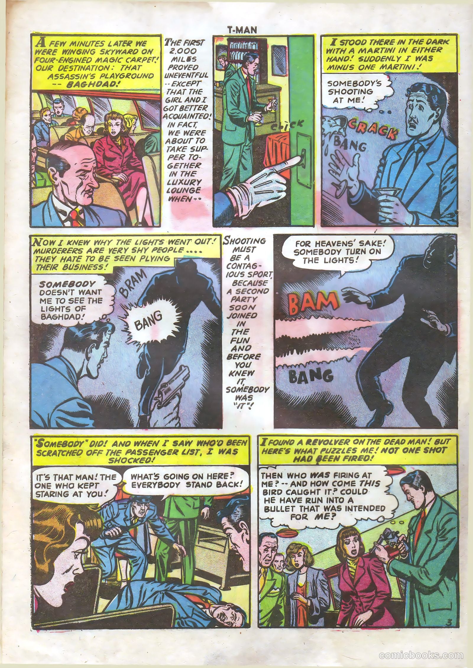 T-Man #9 (1953) — page 28 of 36