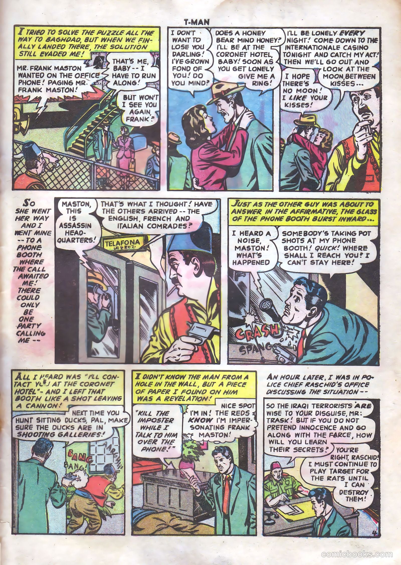 T-Man #9 (1953) — page 29 of 36