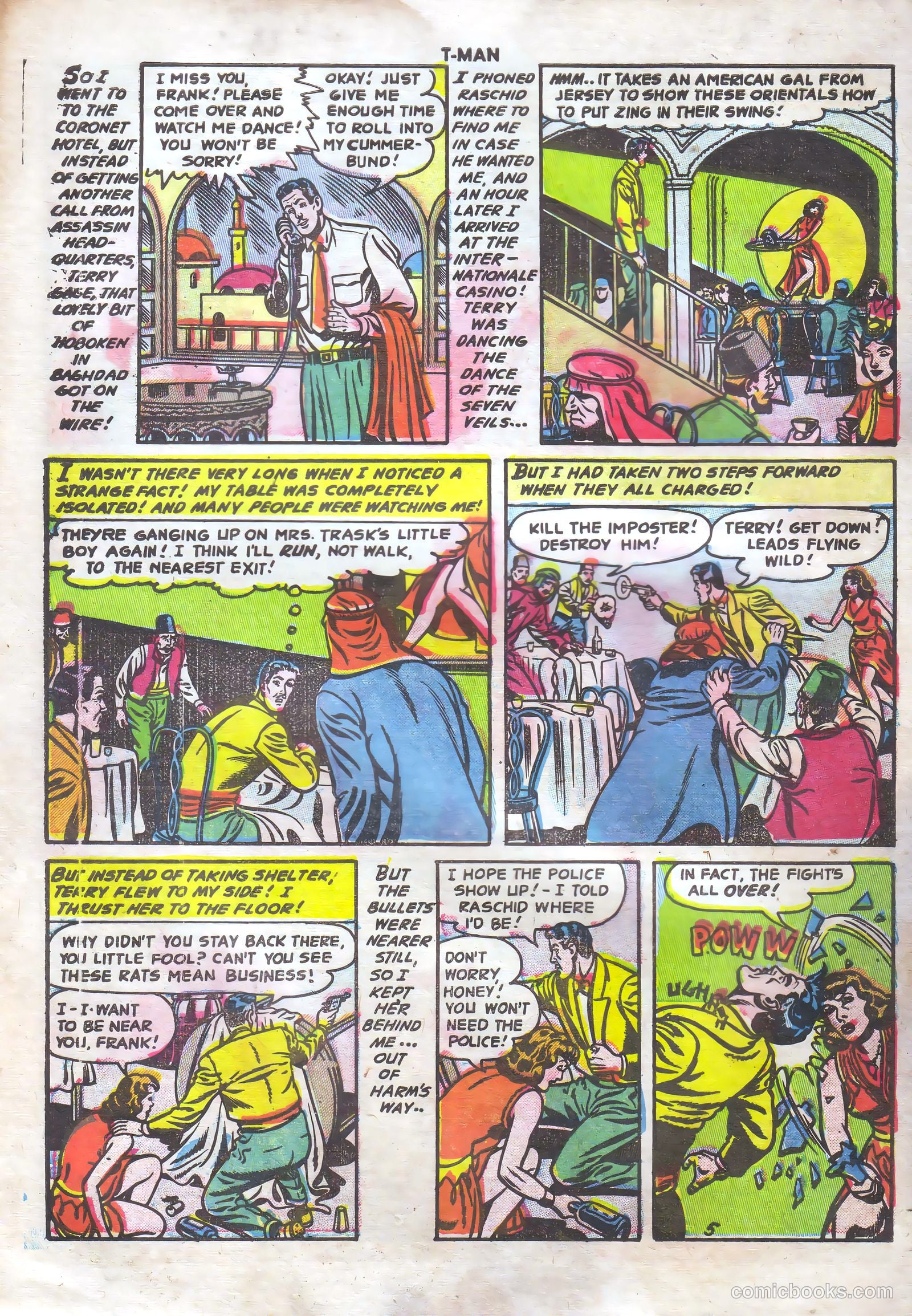 T-Man #9 (1953) — page 30 of 36