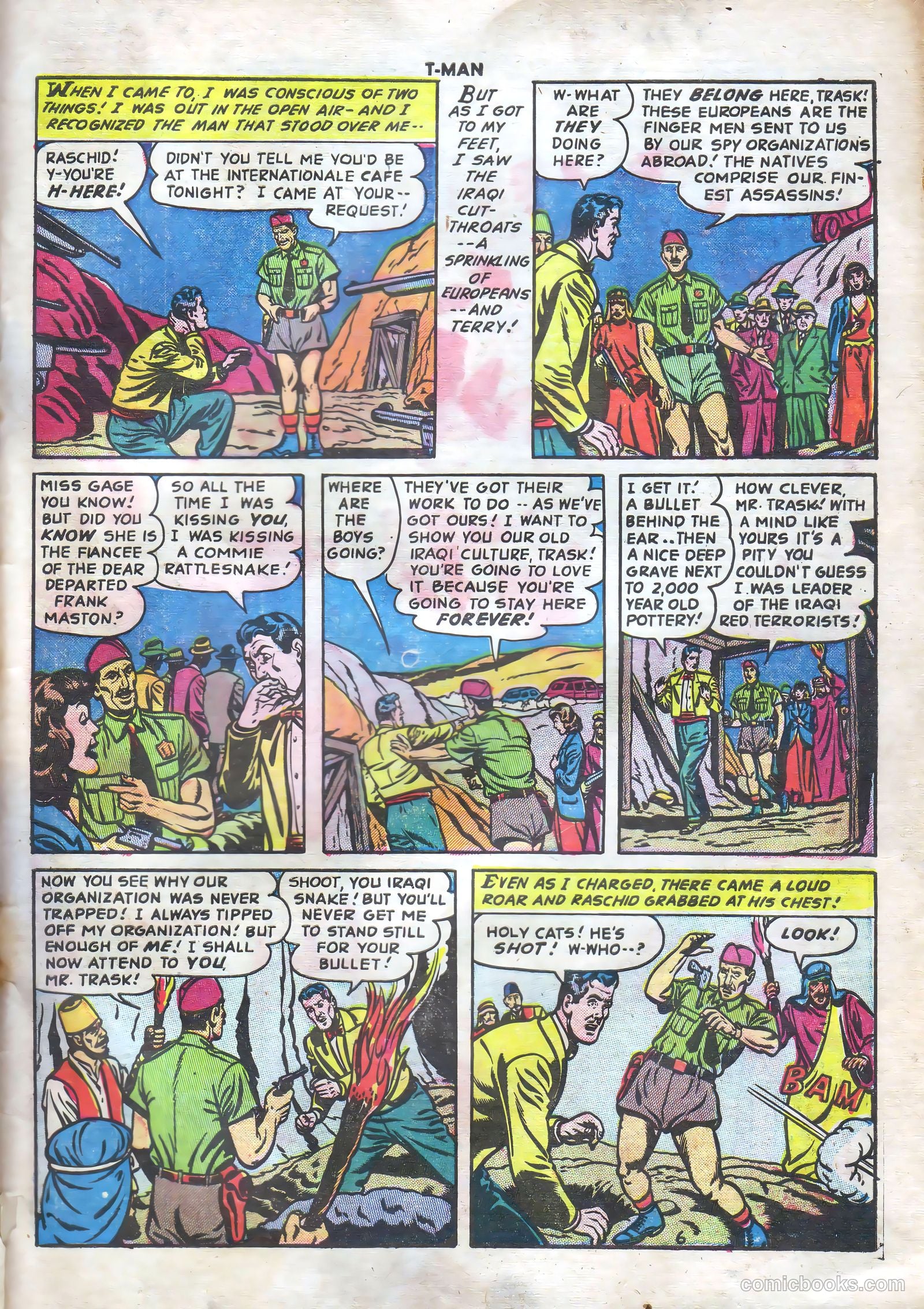 T-Man #9 (1953) — page 31 of 36