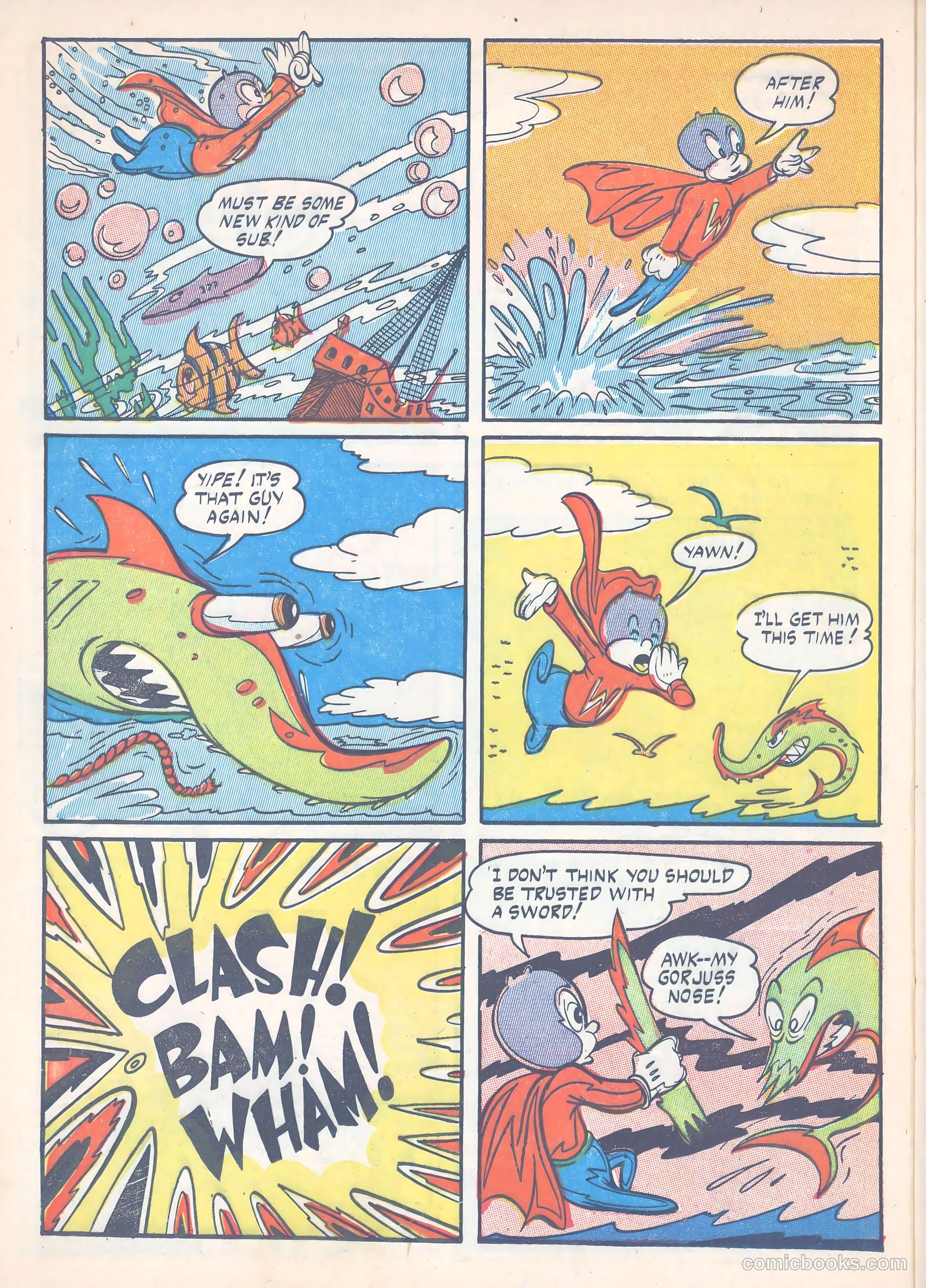 Taffy Comics #1 (1945) — page 34 of 52