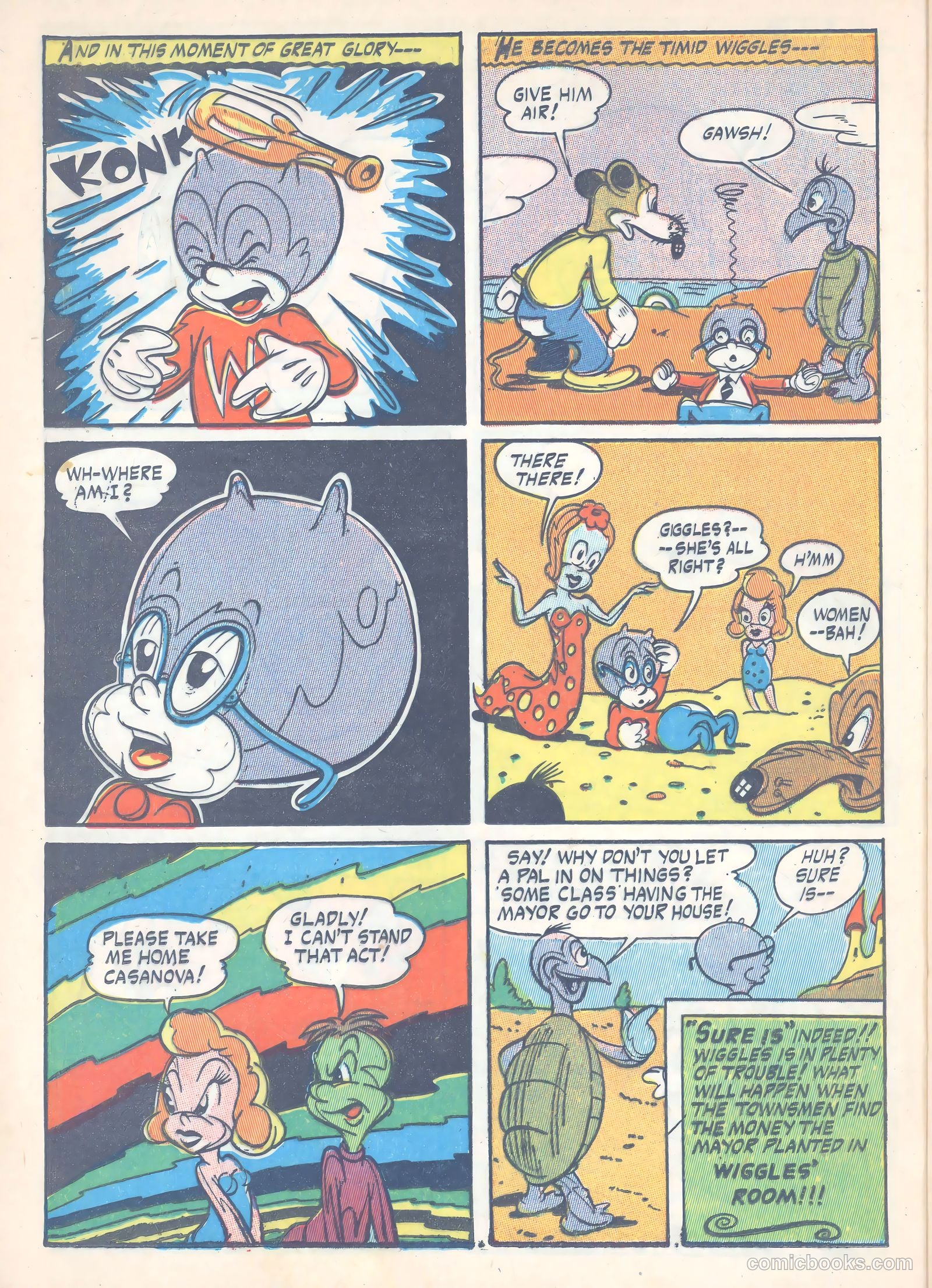 Taffy Comics #1 (1945) — page 36 of 52