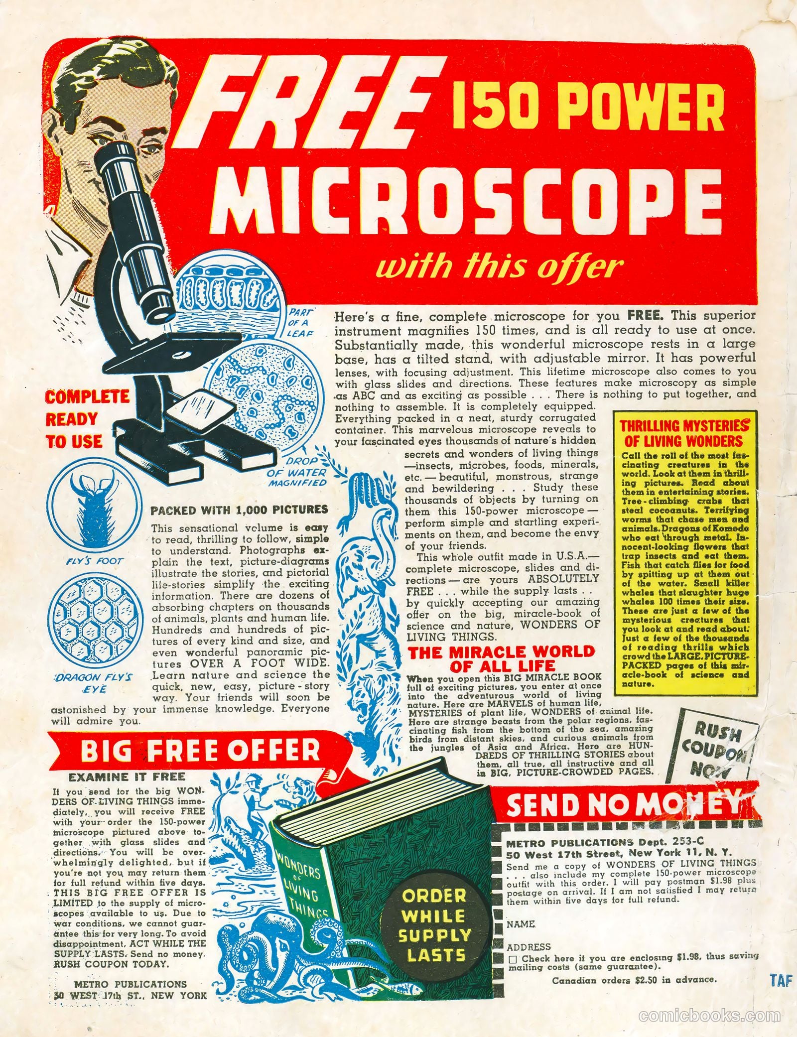 Taffy Comics #1 (1945) — page 52 of 52