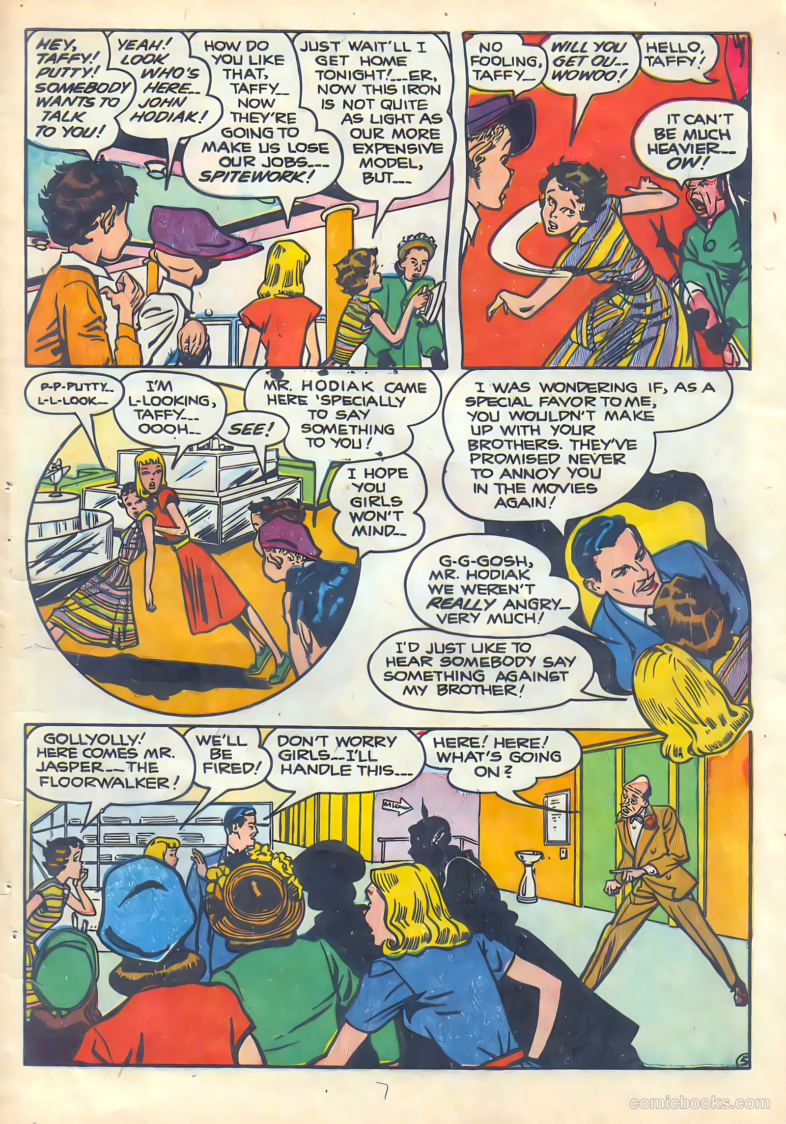 Taffy Comics #10 (1947) — page 7 of 52