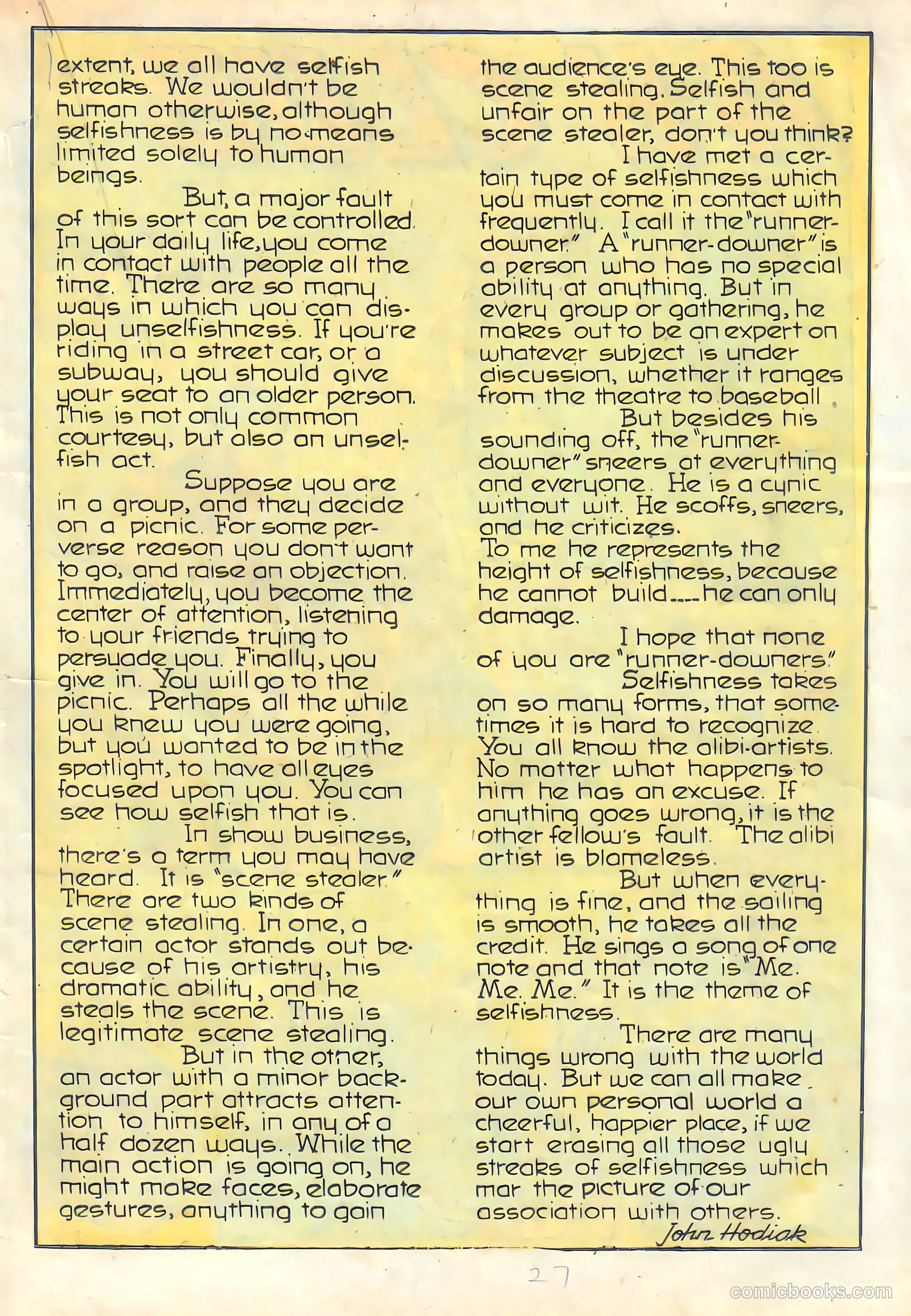 Taffy Comics #10 (1947) — page 27 of 52