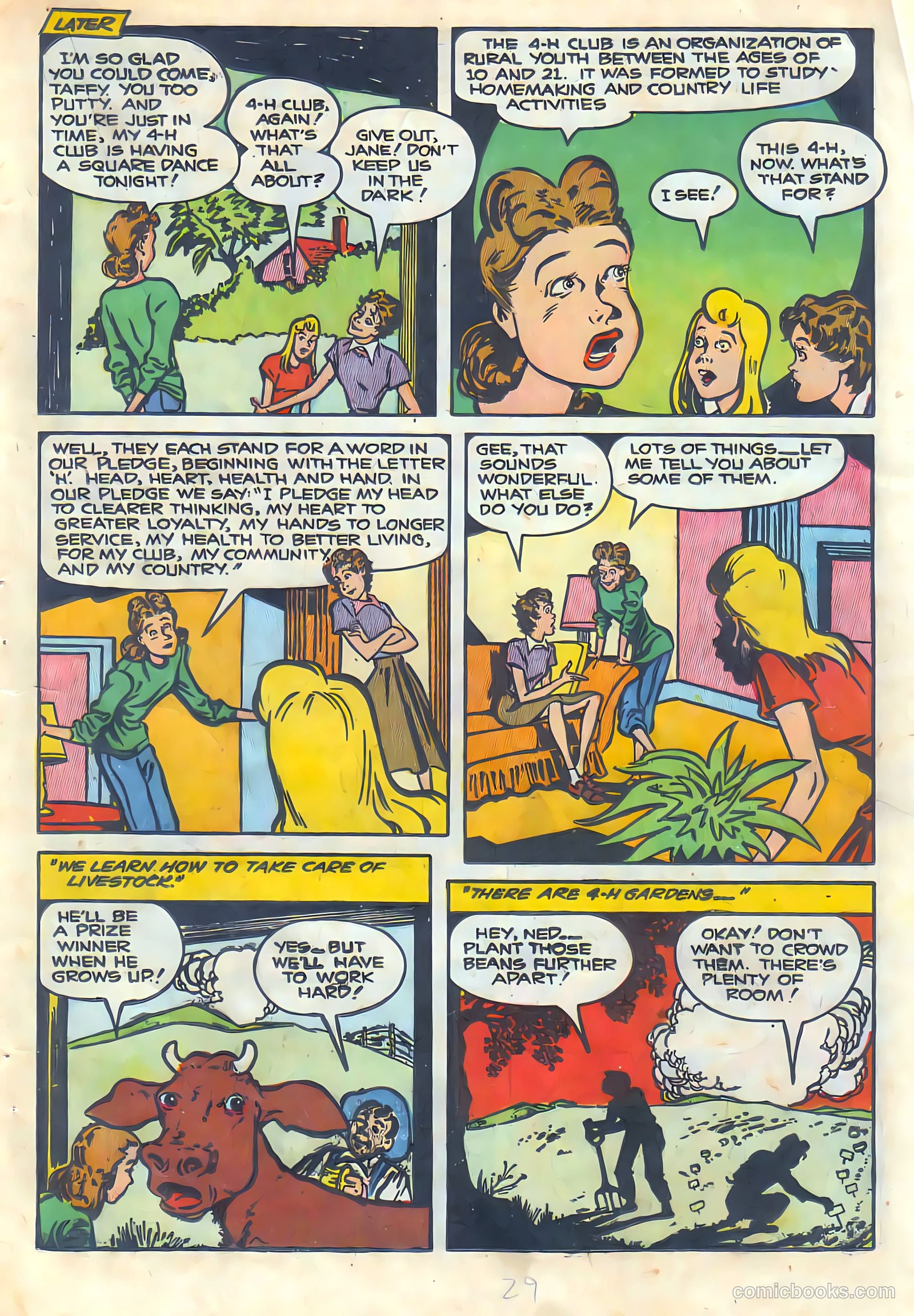 Taffy Comics #10 (1947) — page 29 of 52