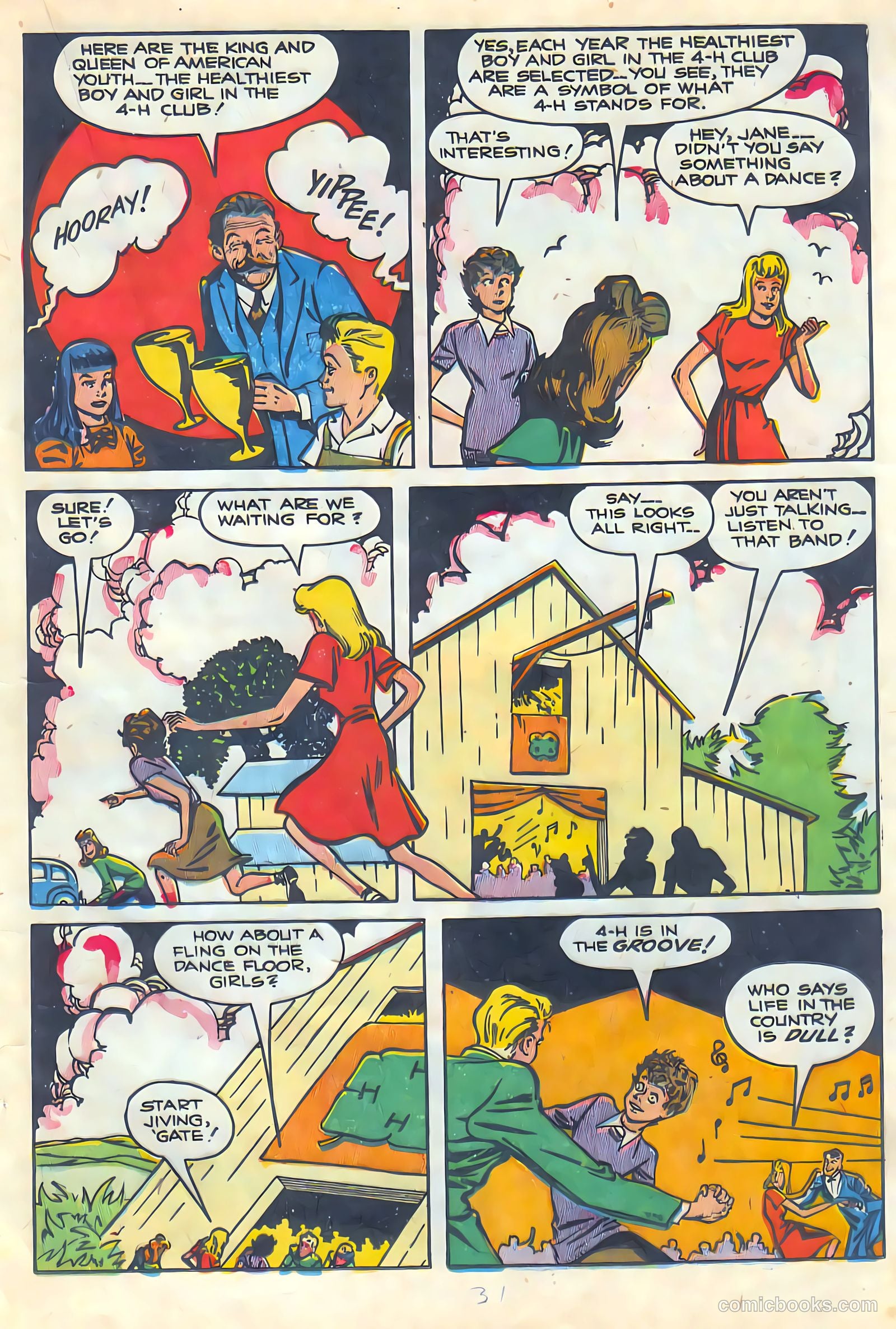 Taffy Comics #10 (1947) — page 31 of 52