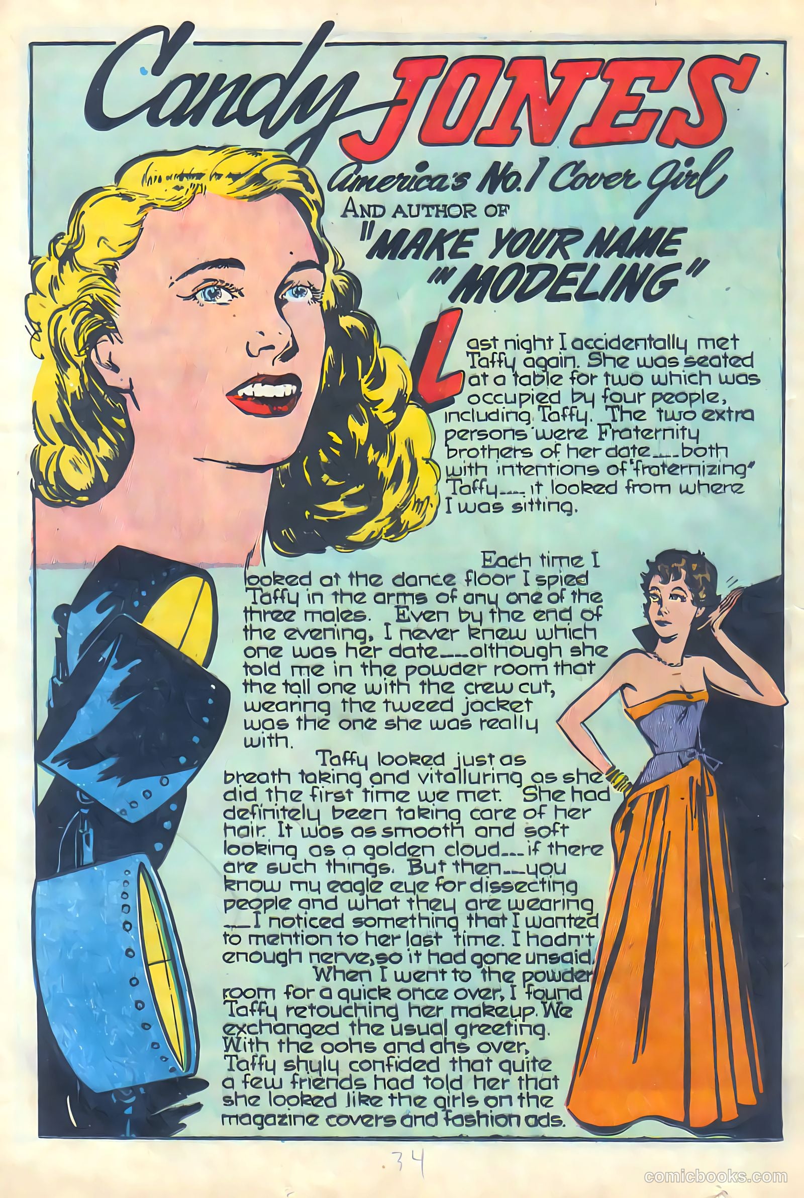 Taffy Comics #10 (1947) — page 34 of 52