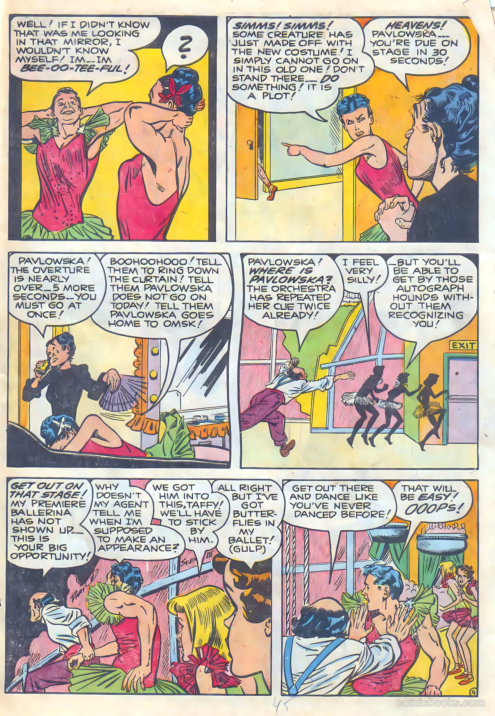 Taffy Comics #10 (1947) — page 45 of 52