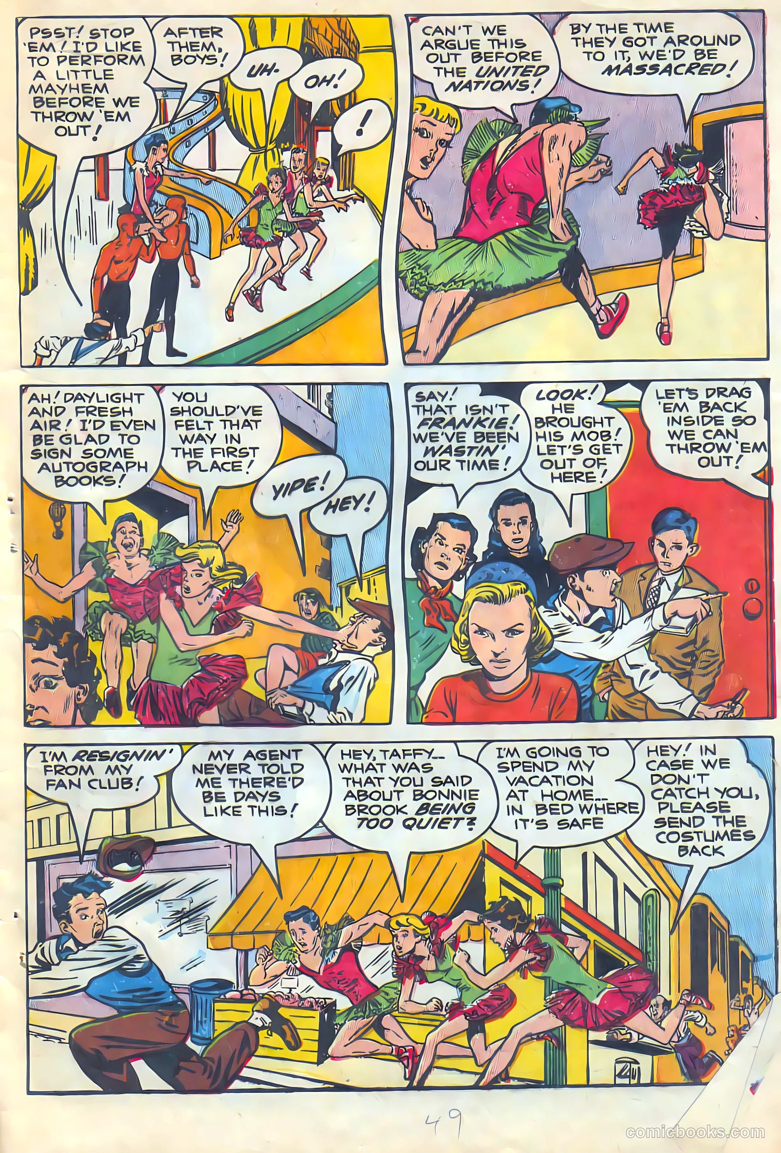 Taffy Comics #10 (1947) — page 49 of 52