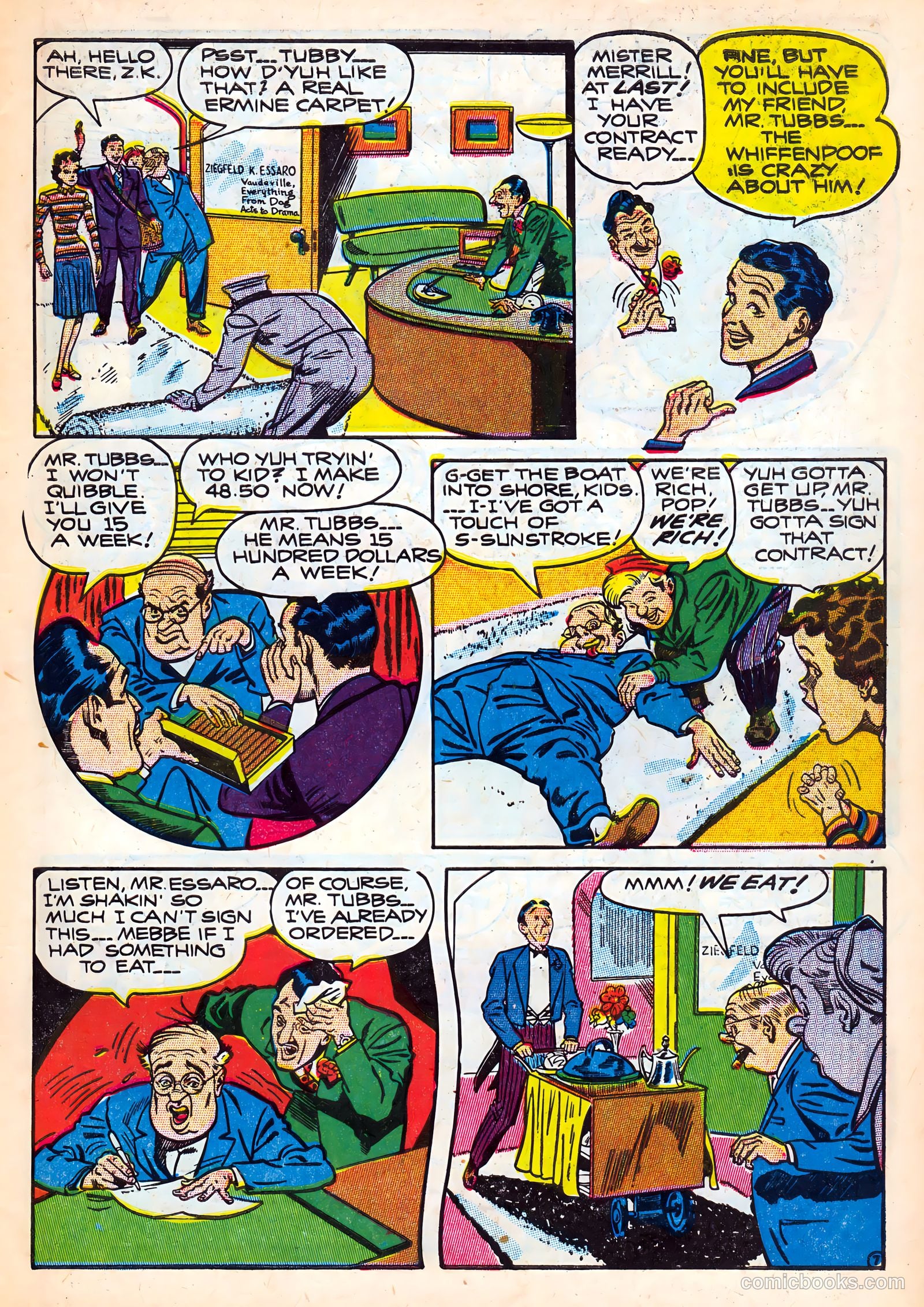 Taffy Comics #12 (1948) — page 9 of 52