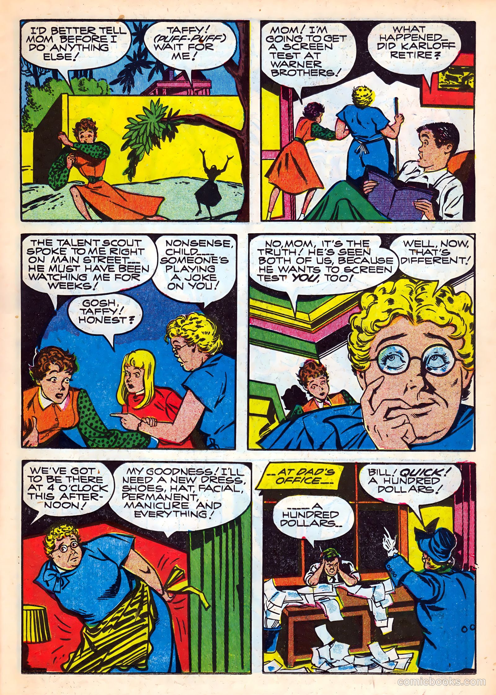 Taffy Comics #12 (1948) — page 15 of 52
