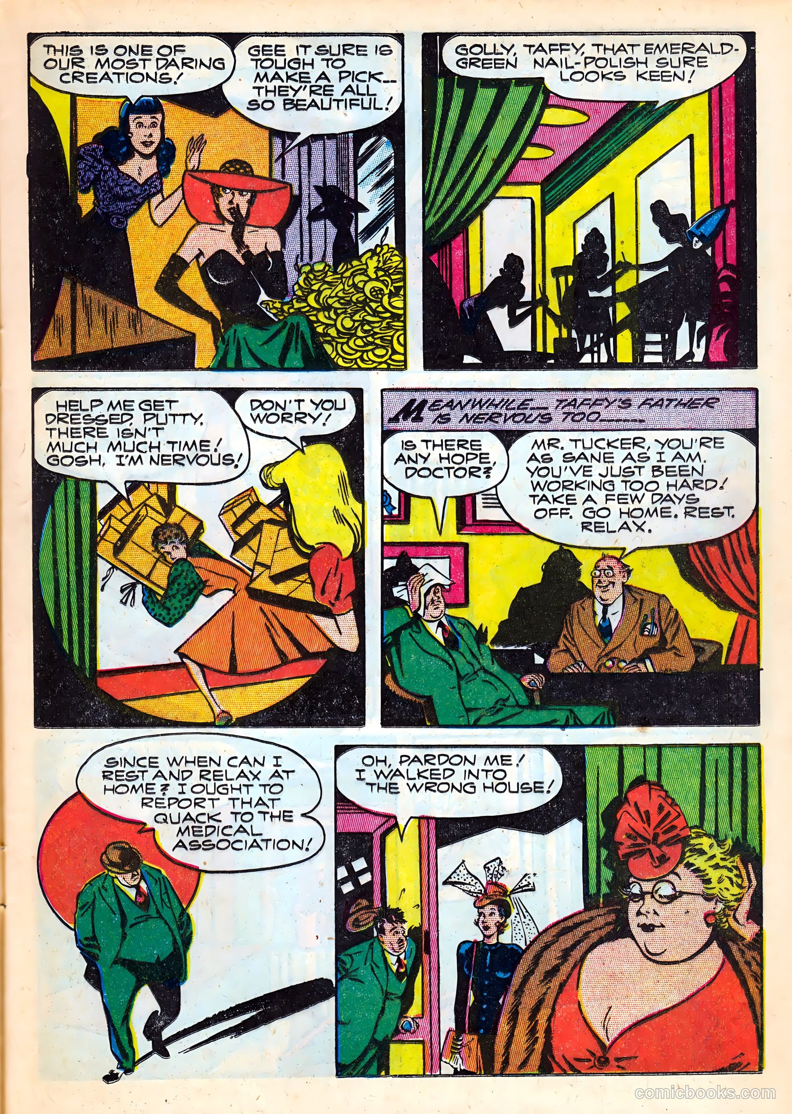 Taffy Comics #12 (1948) — page 17 of 52
