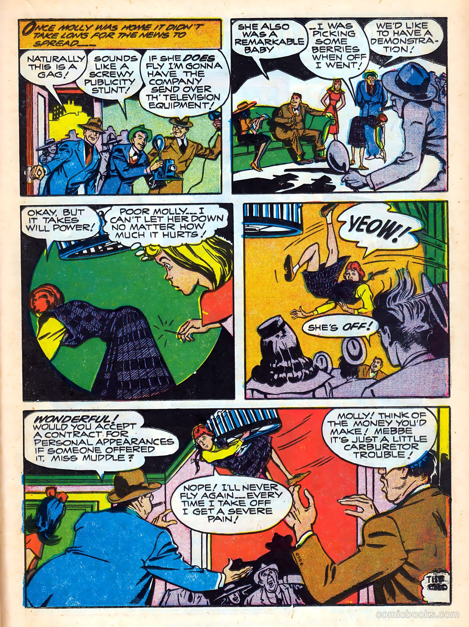 Taffy Comics #12 (1948) — page 35 of 52