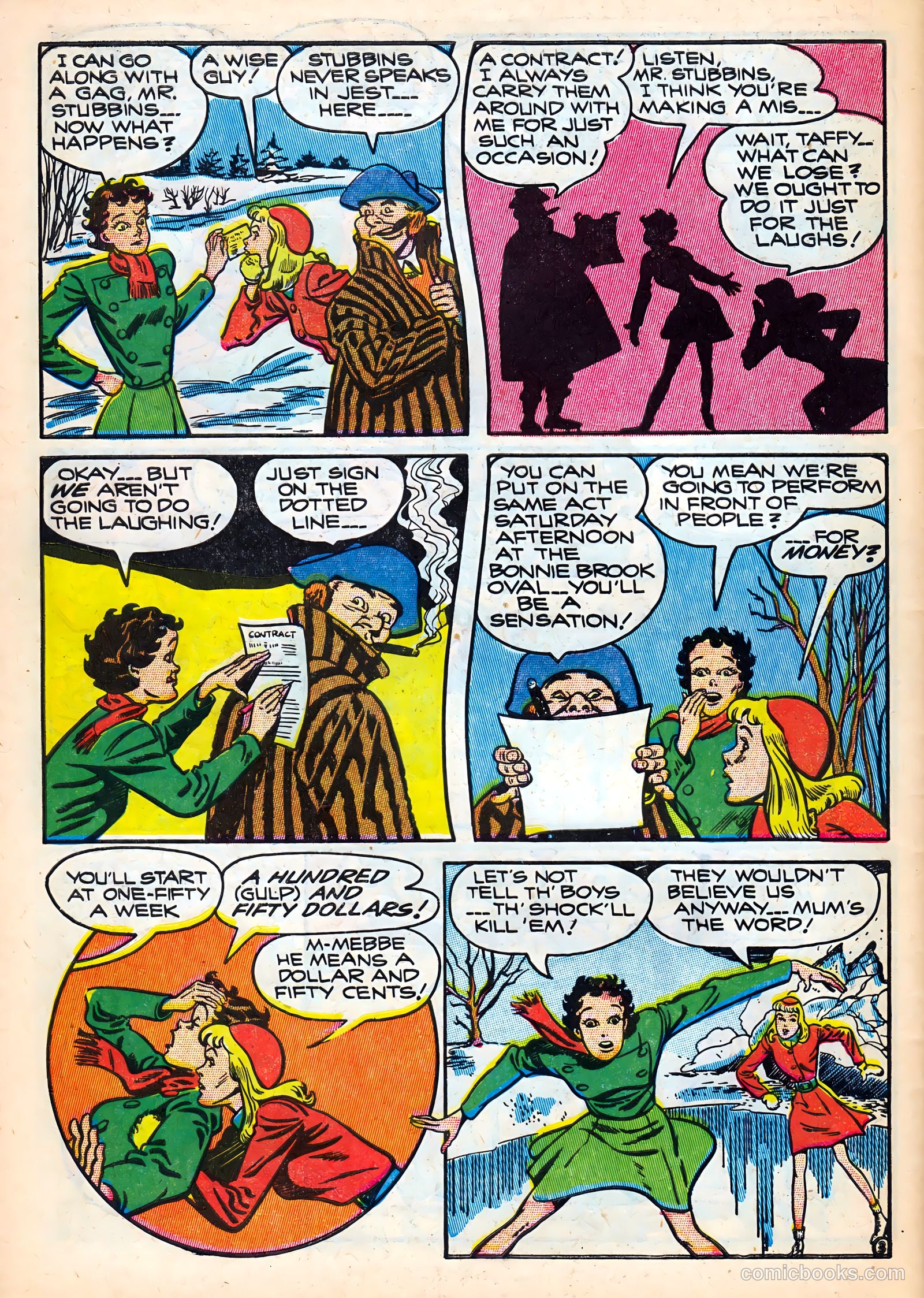 Taffy Comics #12 (1948) — page 44 of 52