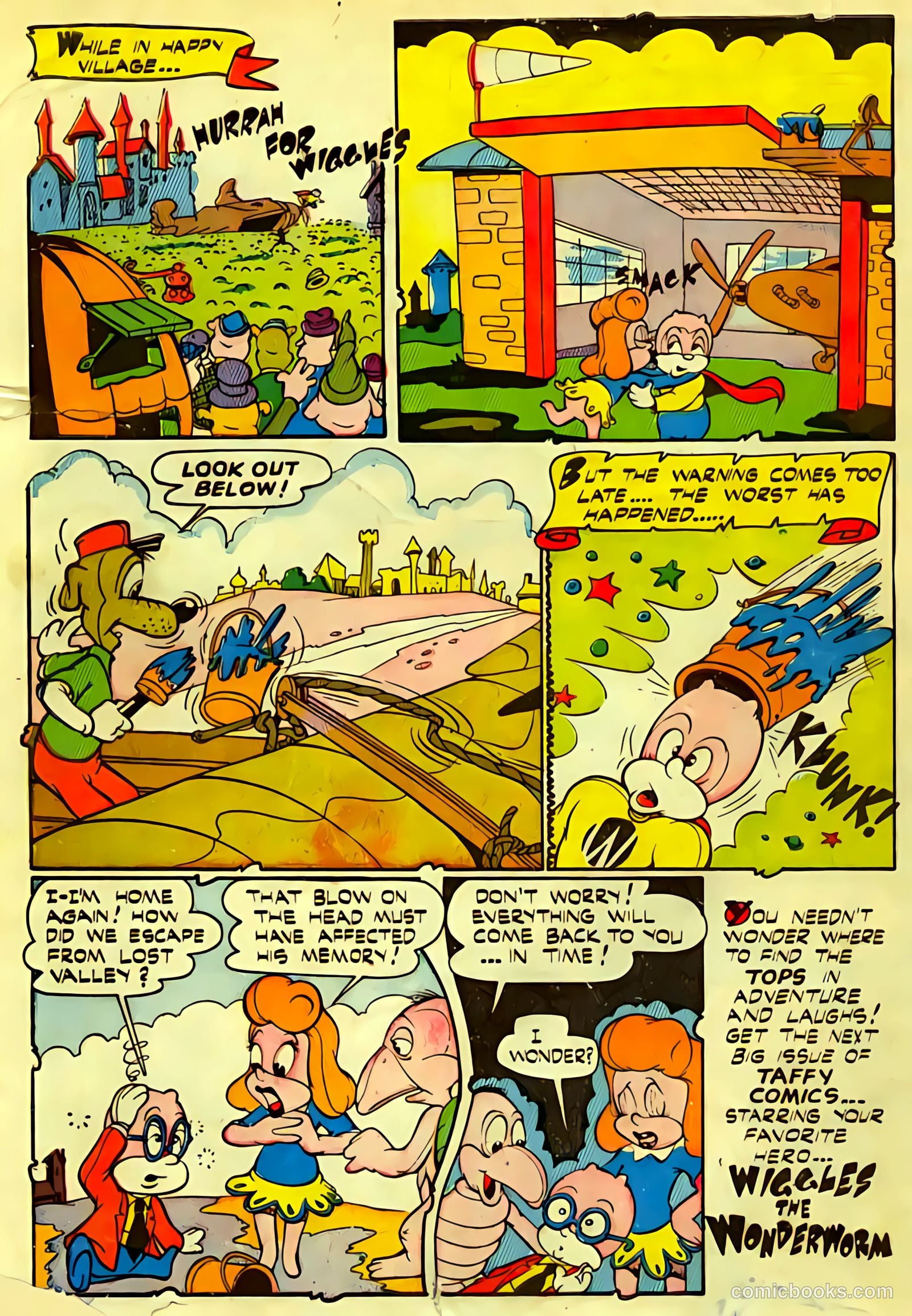 Taffy Comics #3 (1946) — page 49 of 49